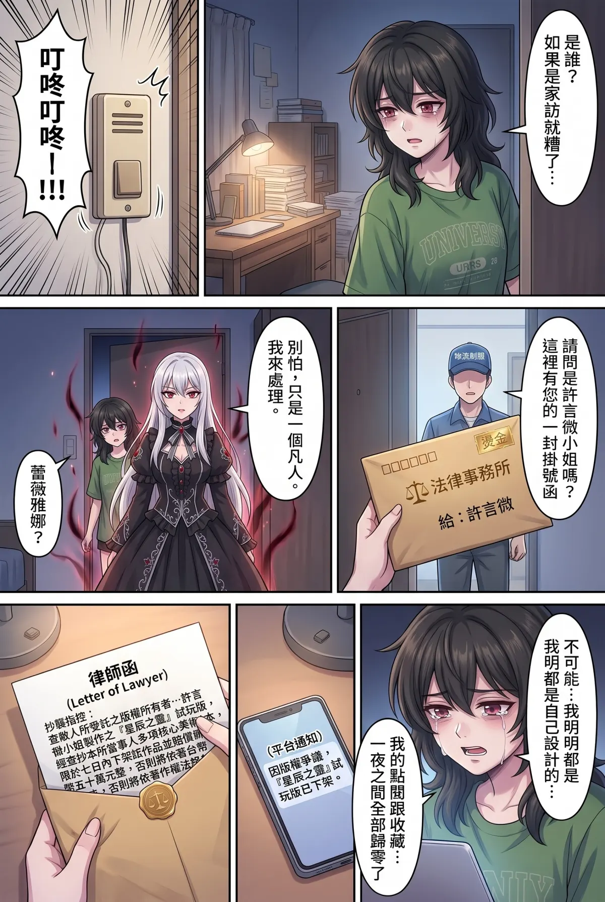 《召喚女魔王後，我的廢柴人生開外掛了！》 第 7 集　《召喚女魔王後，我的廢柴人生開外掛了！》 - 被竊走的遊戲原稿 第 7 頁