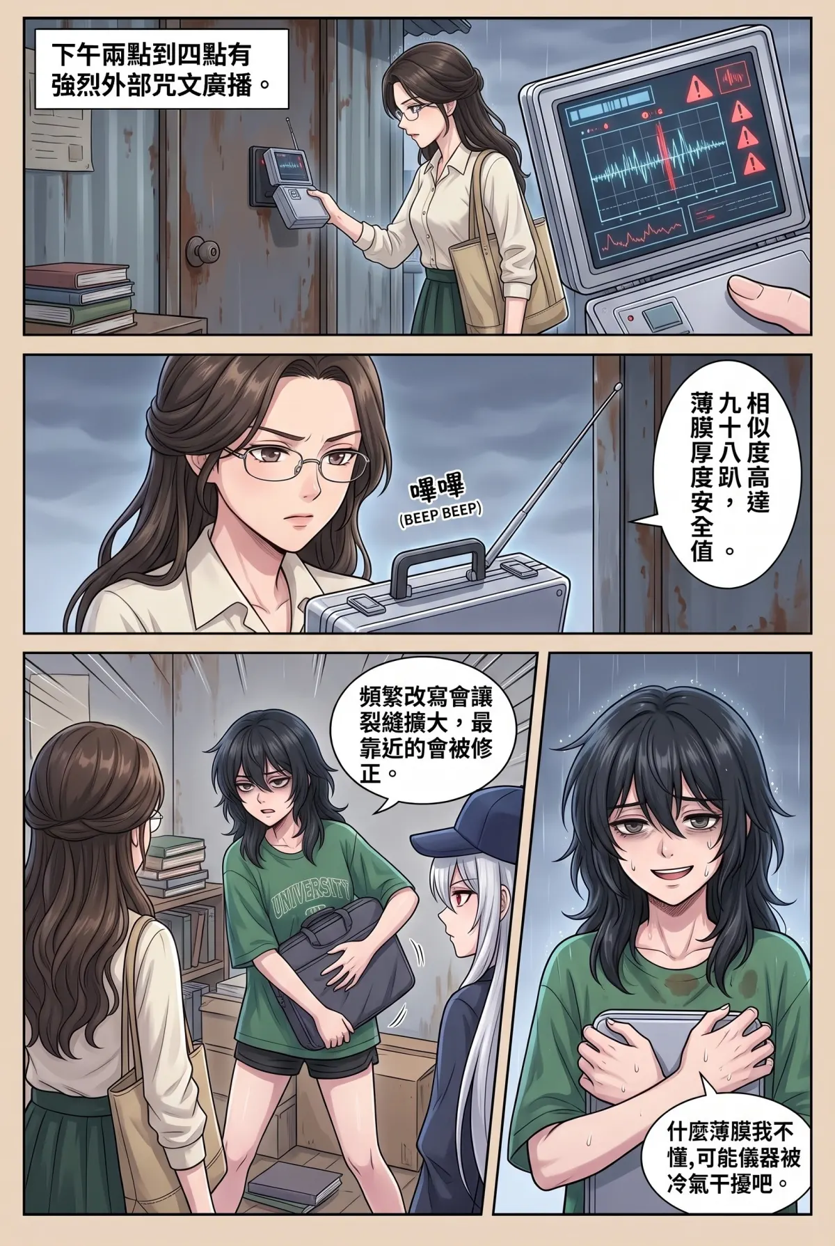 《召喚女魔王後，我的廢柴人生開外掛了！》 第 9 集　《召喚女魔王後，我的廢柴人生開外掛了！》 - 調查科的二次突襲 第 4 頁