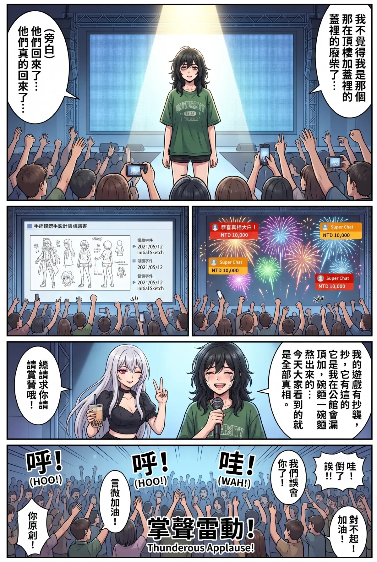 《召喚女魔王後，我的廢柴人生開外掛了！》 第 10 集　《召喚女魔王後，我的廢柴人生開外掛了！》 - 華山文創的公開處刑 第 13 頁