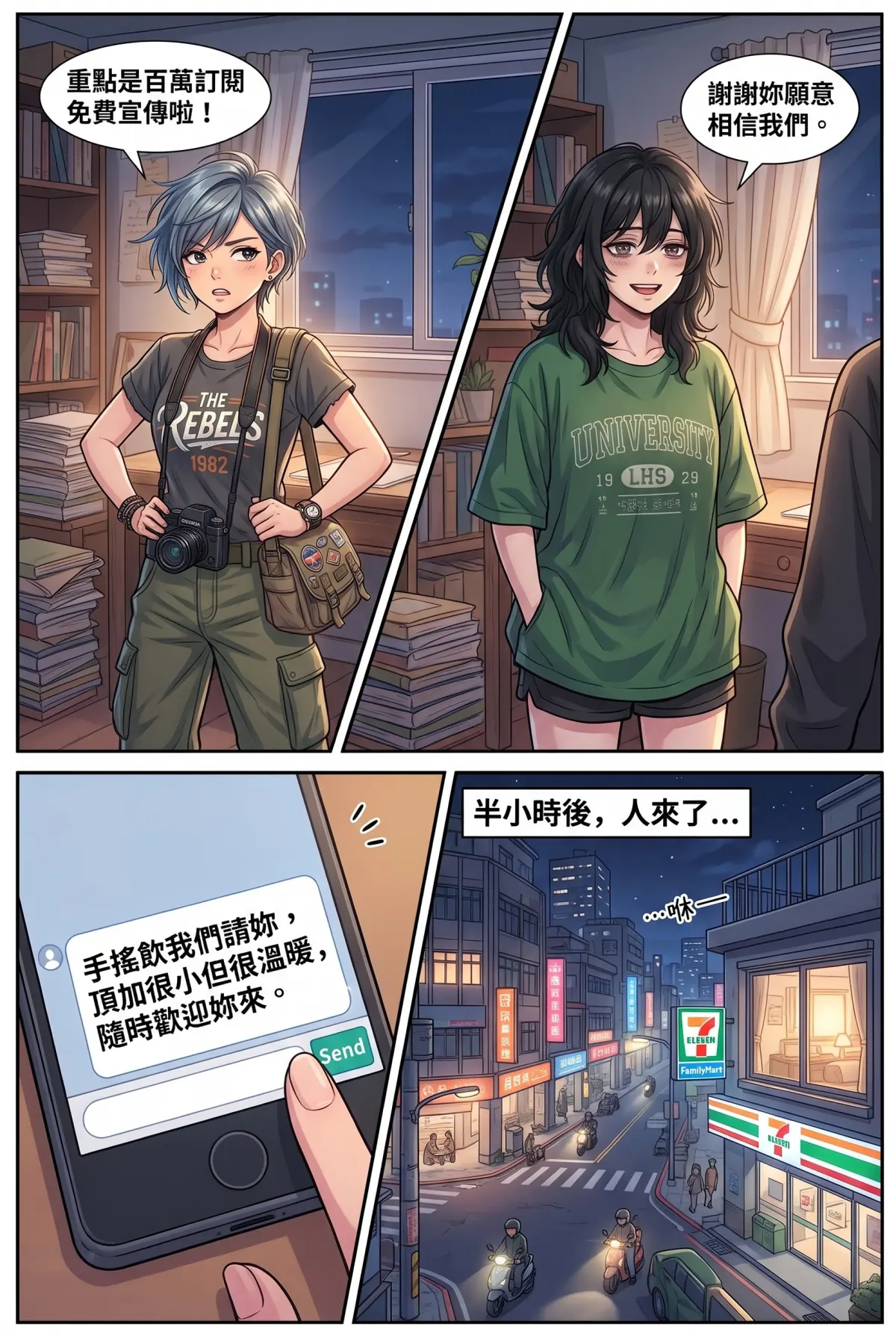 《召喚女魔王後，我的廢柴人生開外掛了！》 第 11 集　《召喚女魔王後，我的廢柴人生開外掛了！》 - 流量女神的倒戈 第 8 頁