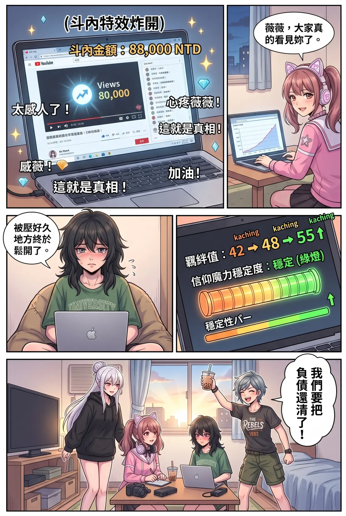 《召喚女魔王後，我的廢柴人生開外掛了！》 第 11 集　《召喚女魔王後，我的廢柴人生開外掛了！》 - 流量女神的倒戈 第 13 頁