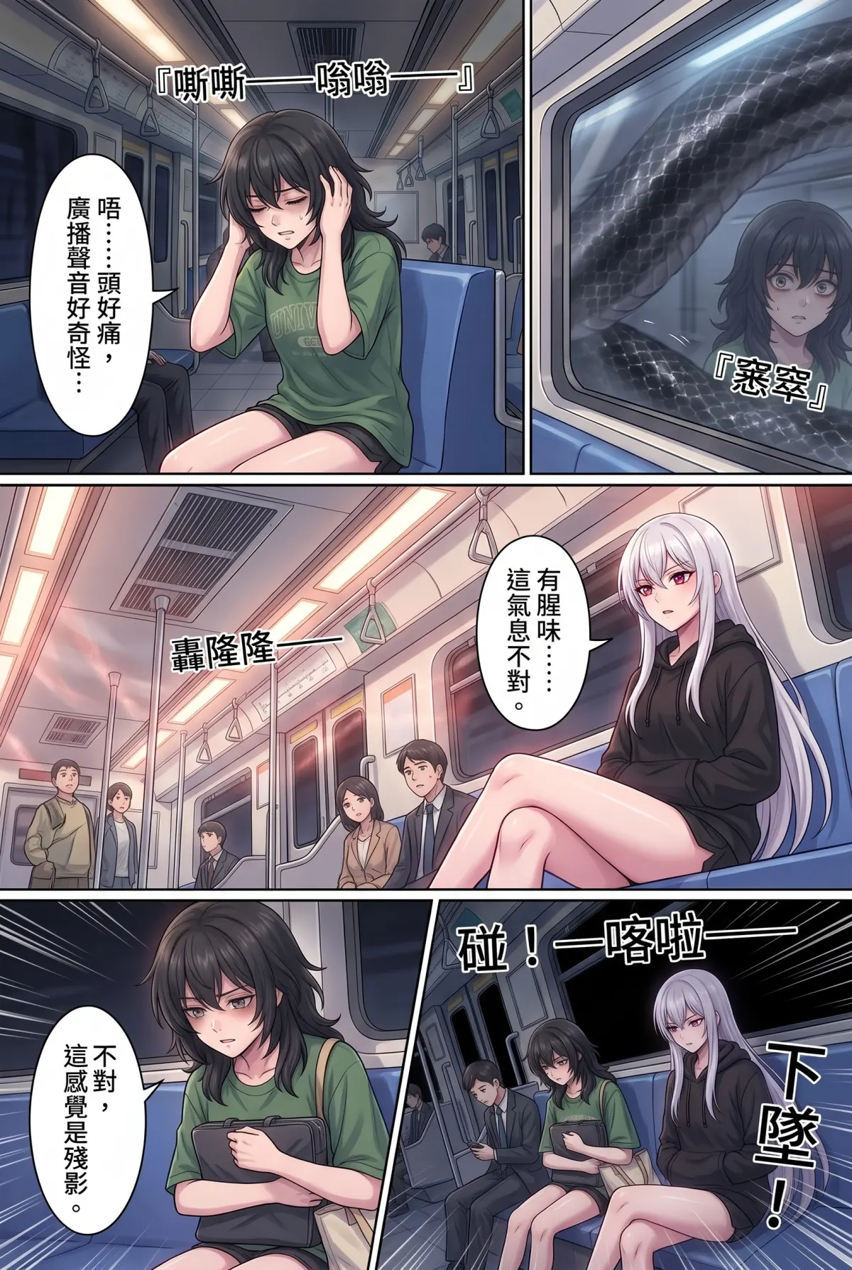《召喚女魔王後，我的廢柴人生開外掛了！》 第 12 集　《召喚女魔王後，我的廢柴人生開外掛了！》 - 捷運隧道裡的幽影龍 第 7 頁
