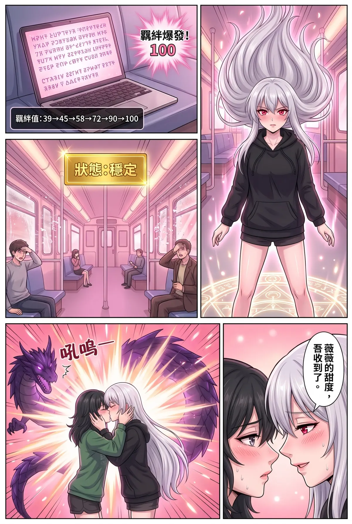 《召喚女魔王後，我的廢柴人生開外掛了！》 第 12 集　《召喚女魔王後，我的廢柴人生開外掛了！》 - 捷運隧道裡的幽影龍 第 13 頁
