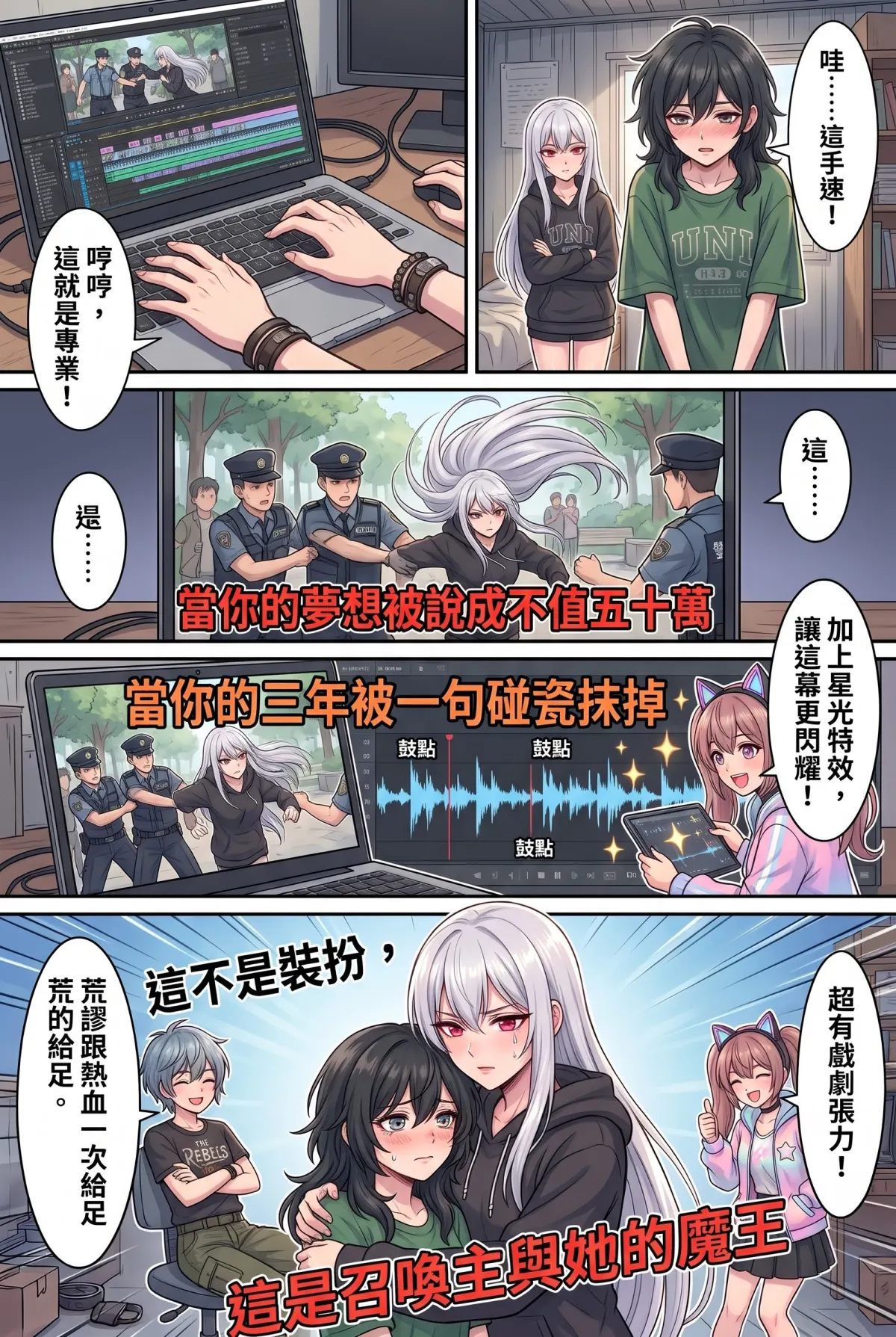 《召喚女魔王後，我的廢柴人生開外掛了！》 第 15 集　《召喚女魔王後，我的廢柴人生開外掛了！》 - 葉悠的迷因聖戰 第 9 頁