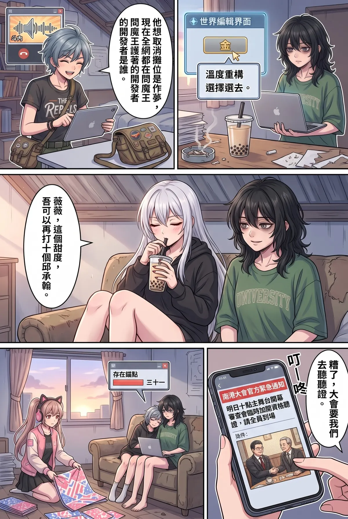 《召喚女魔王後，我的廢柴人生開外掛了！》 第 15 集　《召喚女魔王後，我的廢柴人生開外掛了！》 - 葉悠的迷因聖戰 第 15 頁