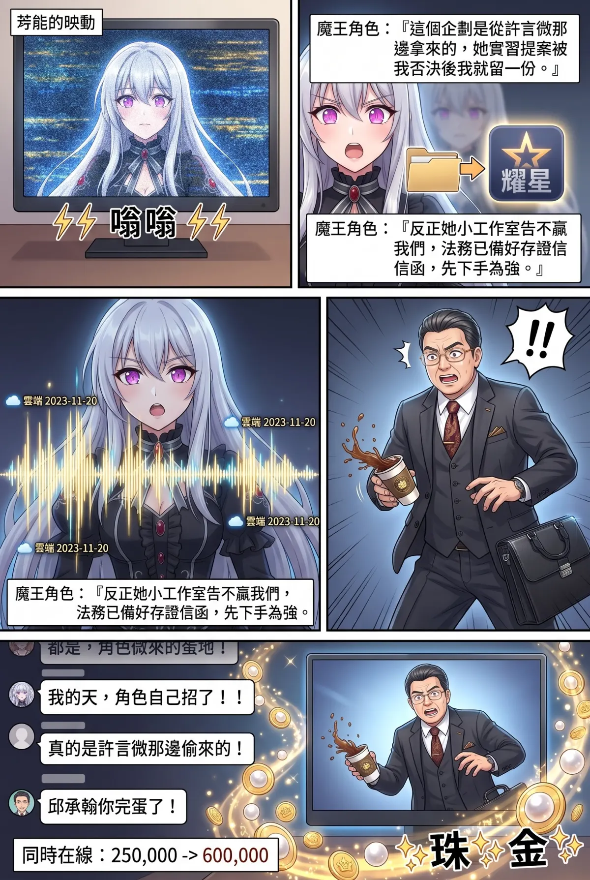 《召喚女魔王後，我的廢柴人生開外掛了！》 第 16 集　《召喚女魔王後，我的廢柴人生開外掛了！》 - 百萬直播的逆轉審判 第 13 頁