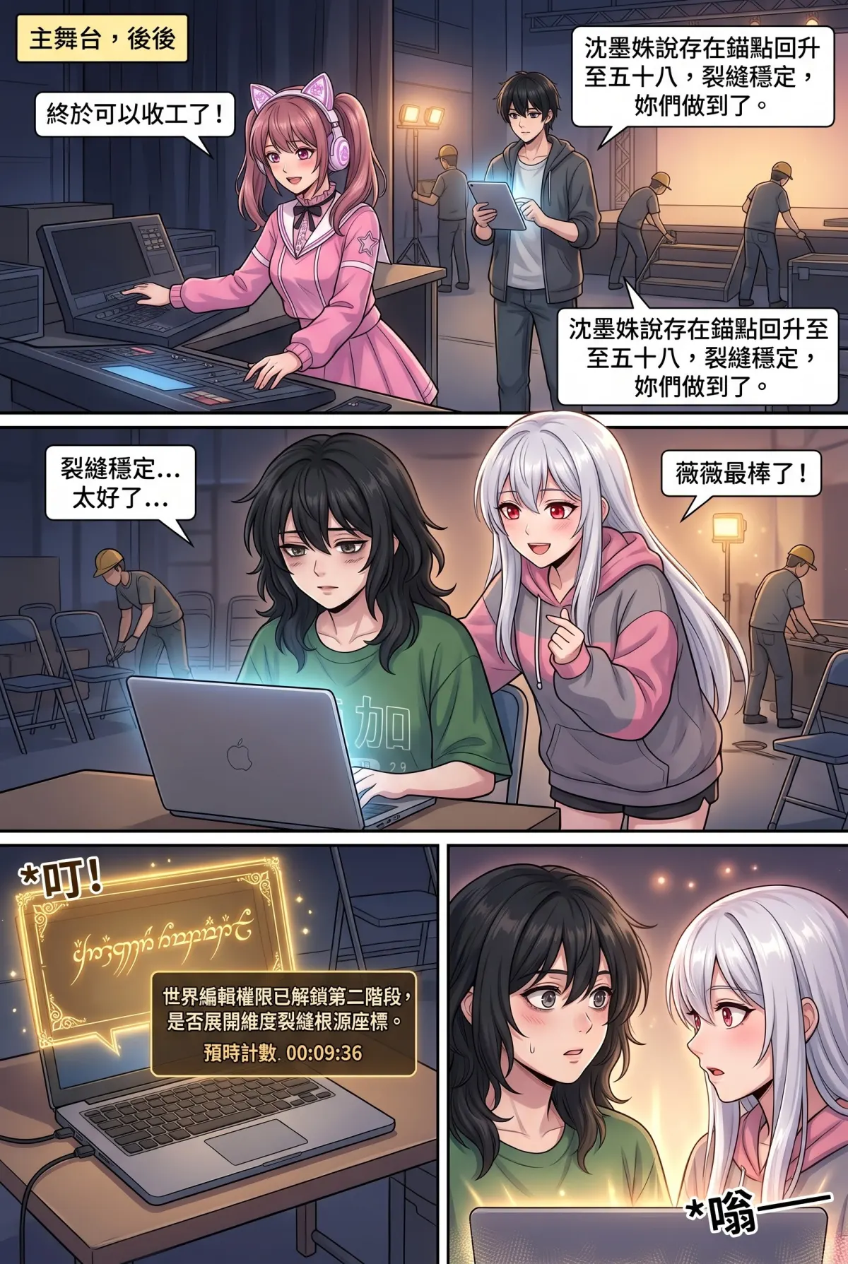 《召喚女魔王後，我的廢柴人生開外掛了！》 第 16 集　《召喚女魔王後，我的廢柴人生開外掛了！》 - 百萬直播的逆轉審判 第 16 頁