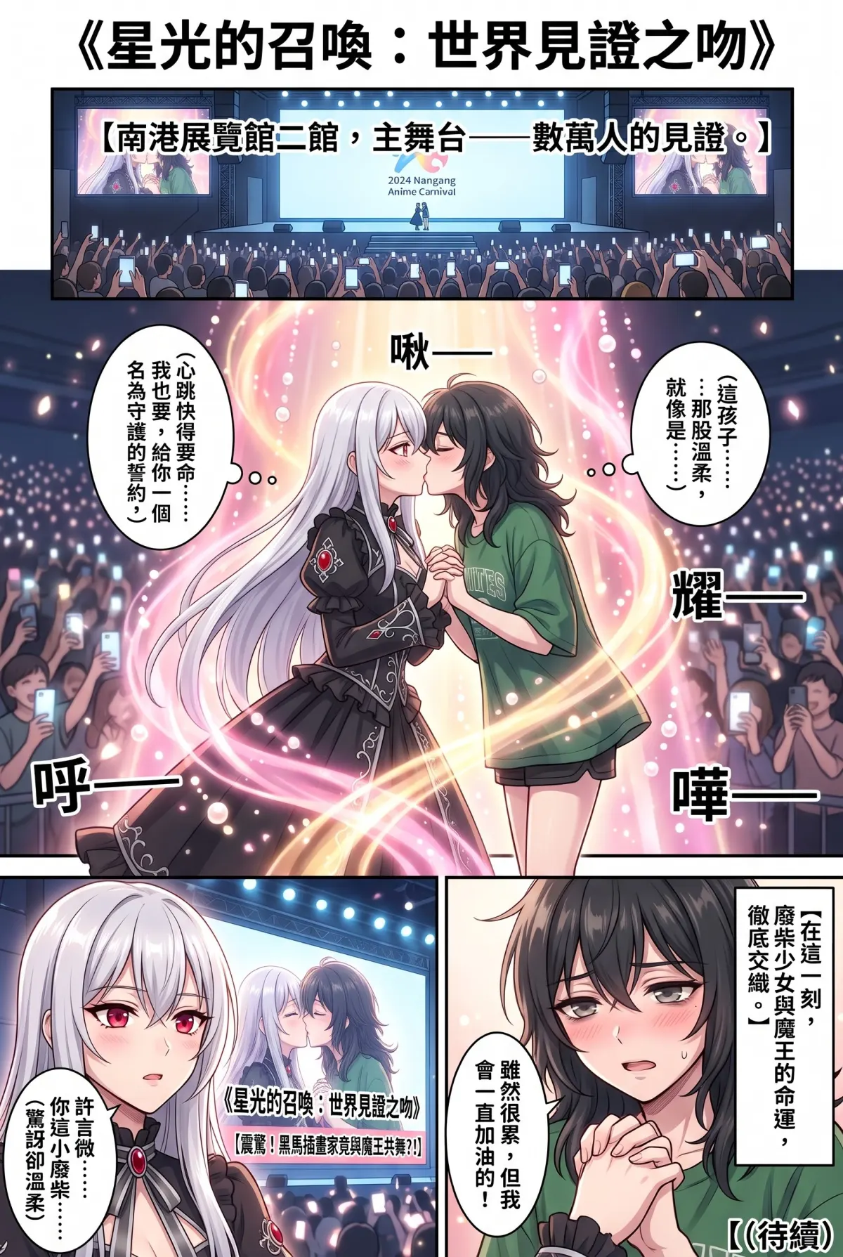 《召喚女魔王後，我的廢柴人生開外掛了！》 第 20 集　《召喚女魔王後，我的廢柴人生開外掛了！》 - 世界見證的誓約之吻 第 1 頁