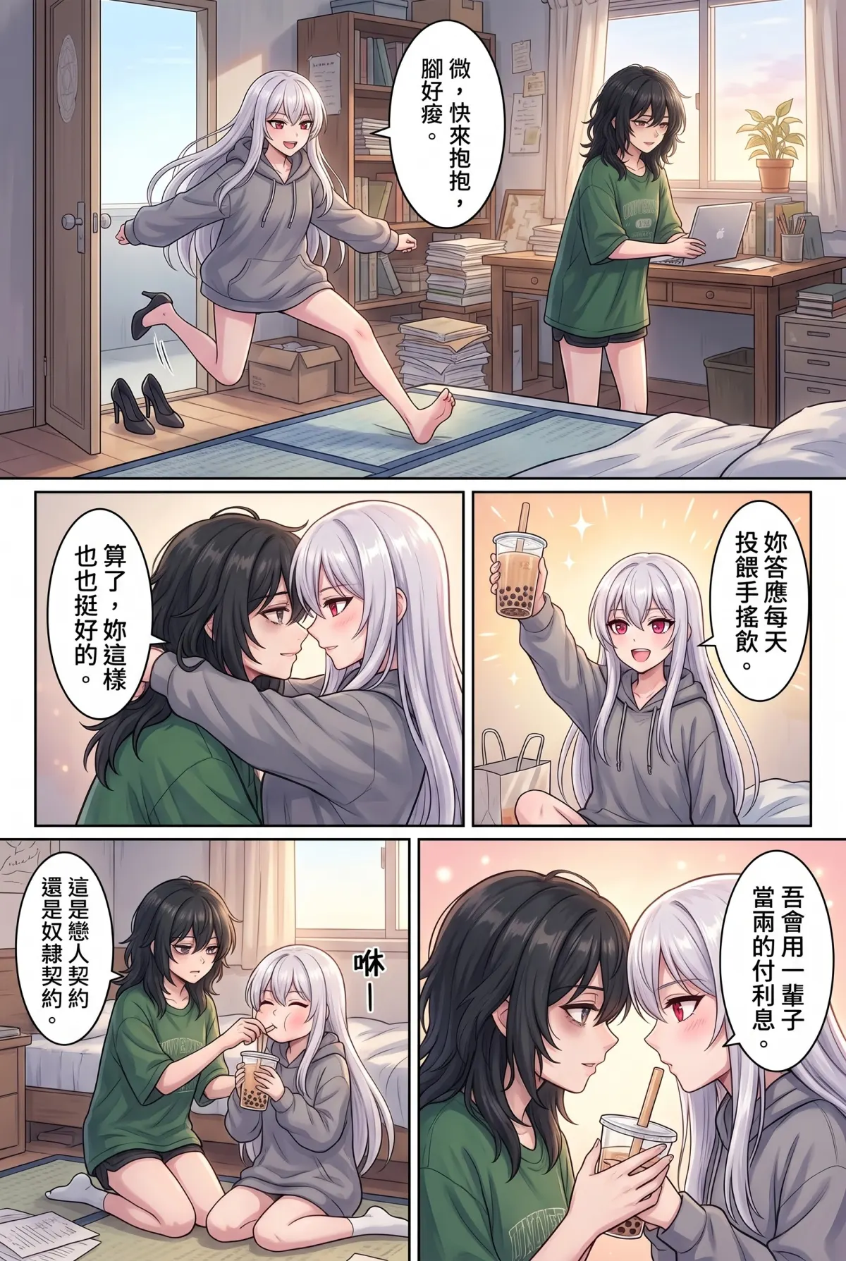 《召喚女魔王後，我的廢柴人生開外掛了！》 第 21 集　《召喚女魔王後，我的廢柴人生開外掛了！》 - 頂樓加蓋的永恆日常 第 5 頁