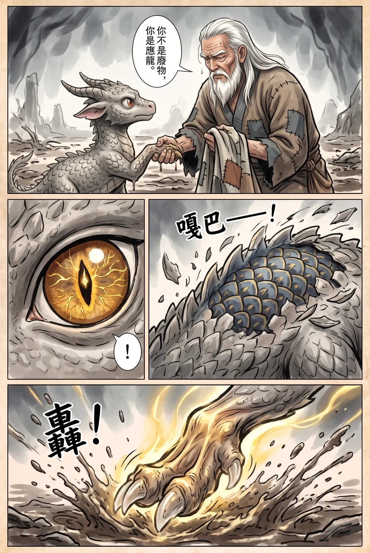 暮年化龍決 第 3 集　暮年化龍決 - 第一縷龍焰 第 9 頁