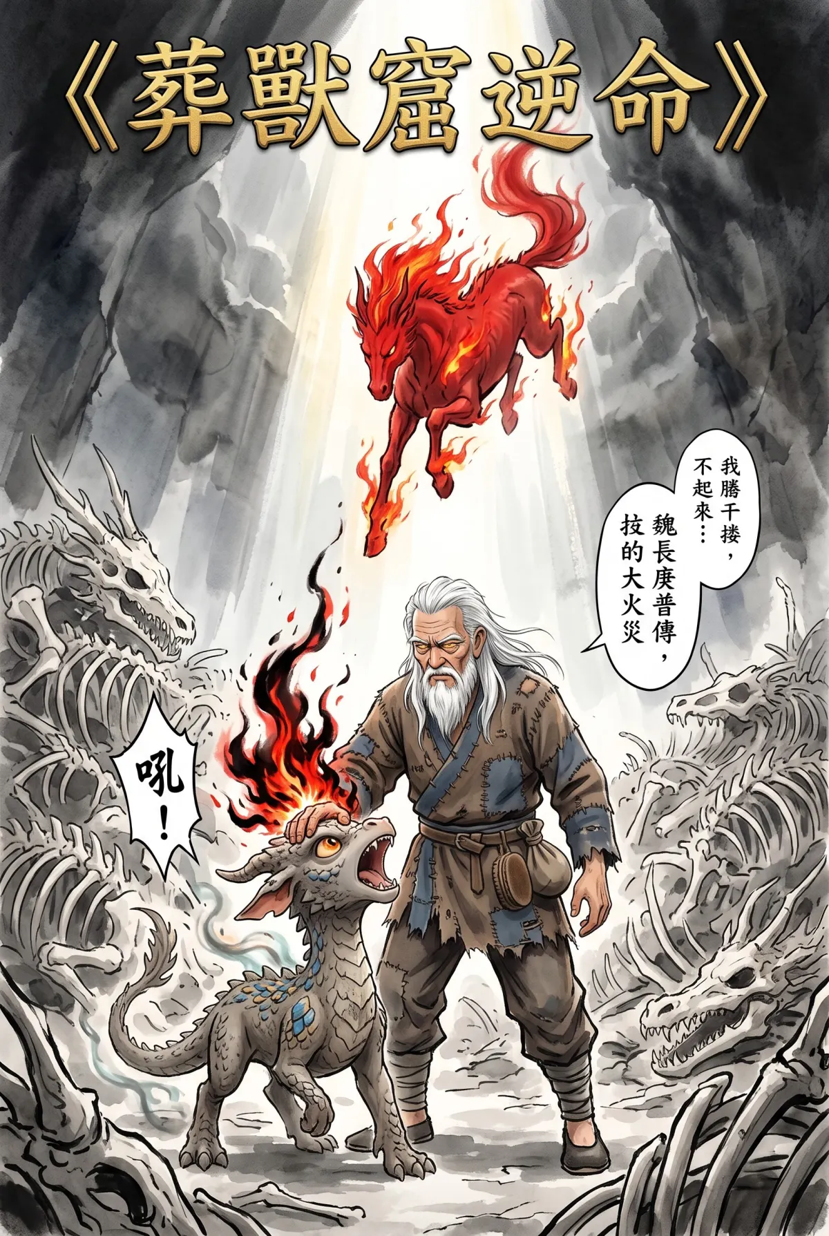 暮年化龍決 第 4 集　暮年化龍決 - 守窟人的低語 第 1 頁