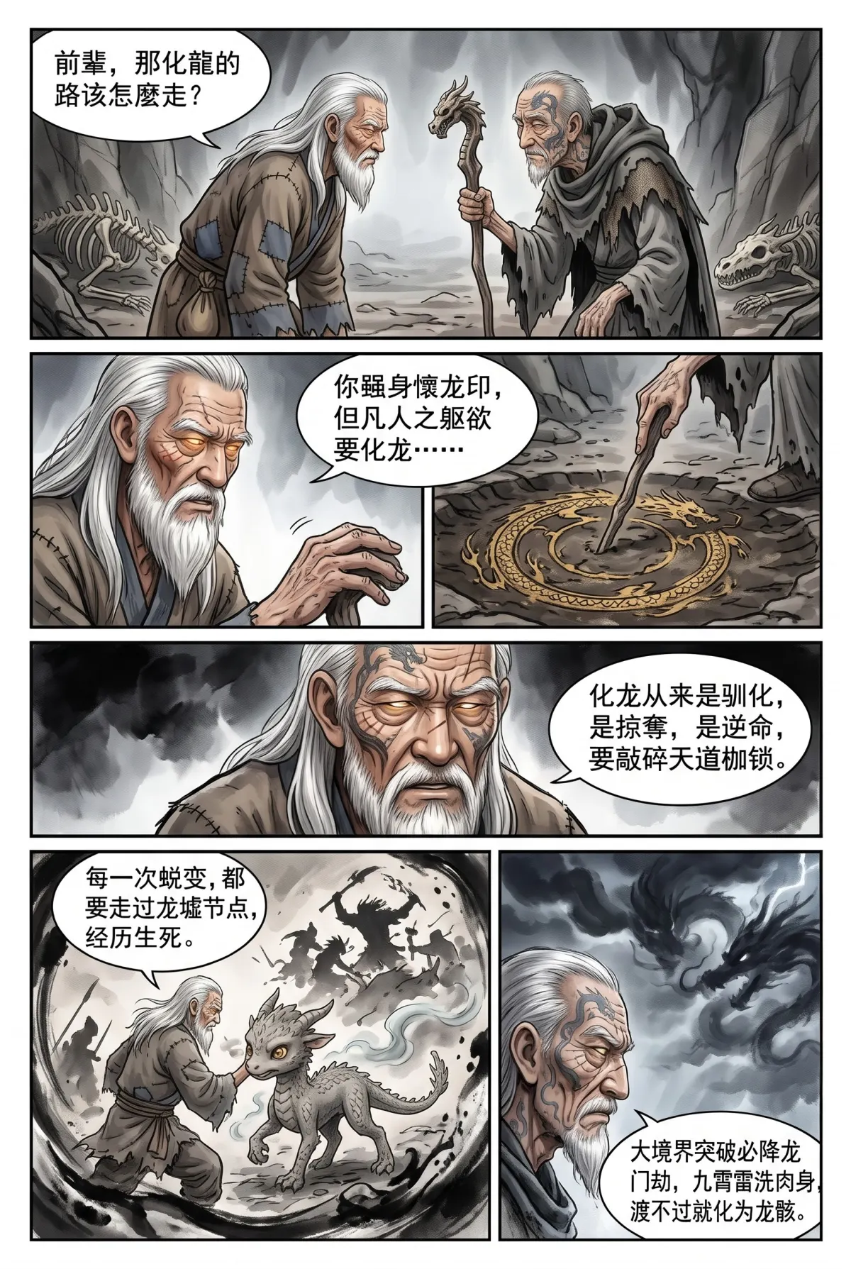 暮年化龍決 第 4 集　暮年化龍決 - 守窟人的低語 第 17 頁