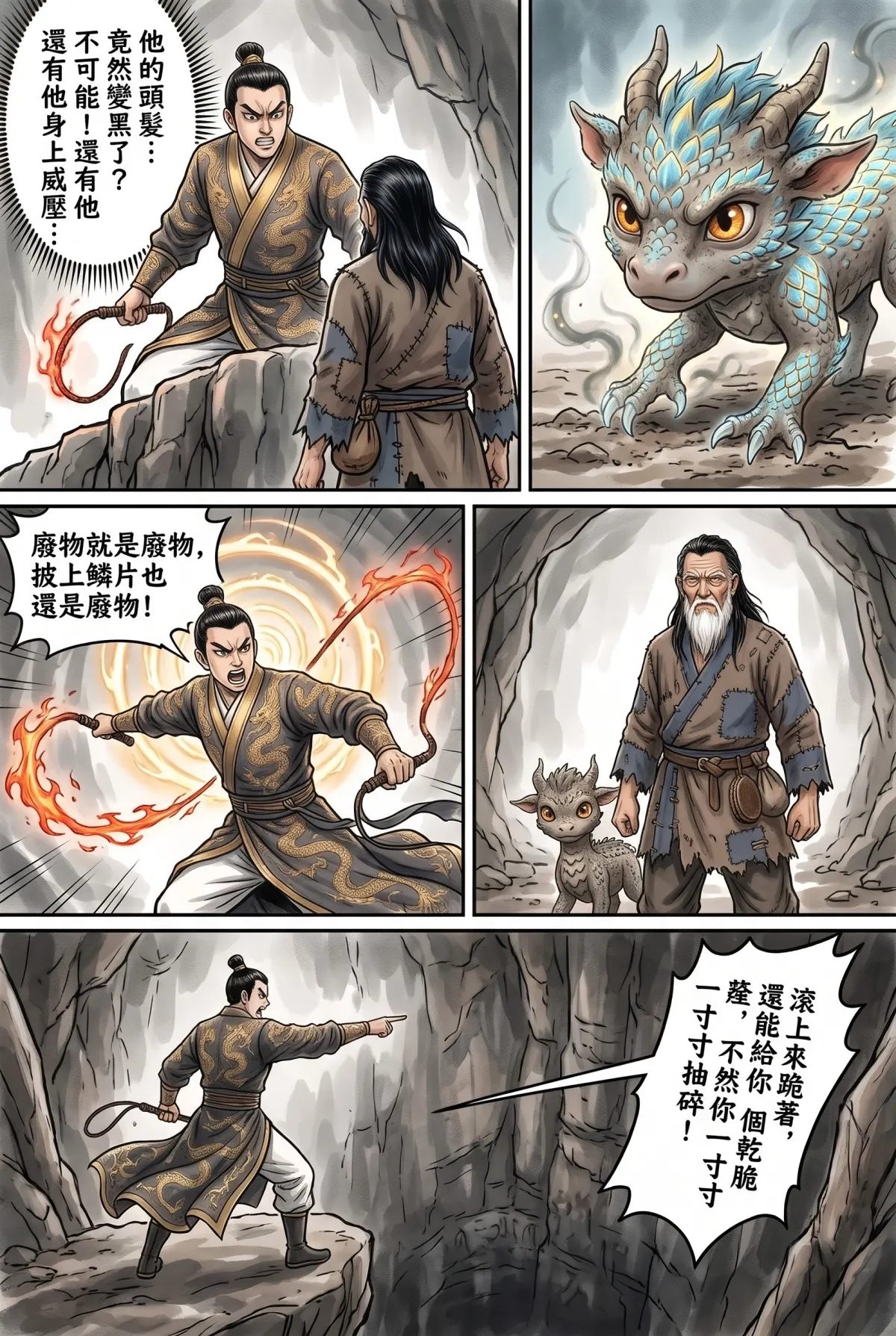 暮年化龍決 第 4 集　暮年化龍決 - 守窟人的低語 第 5 頁