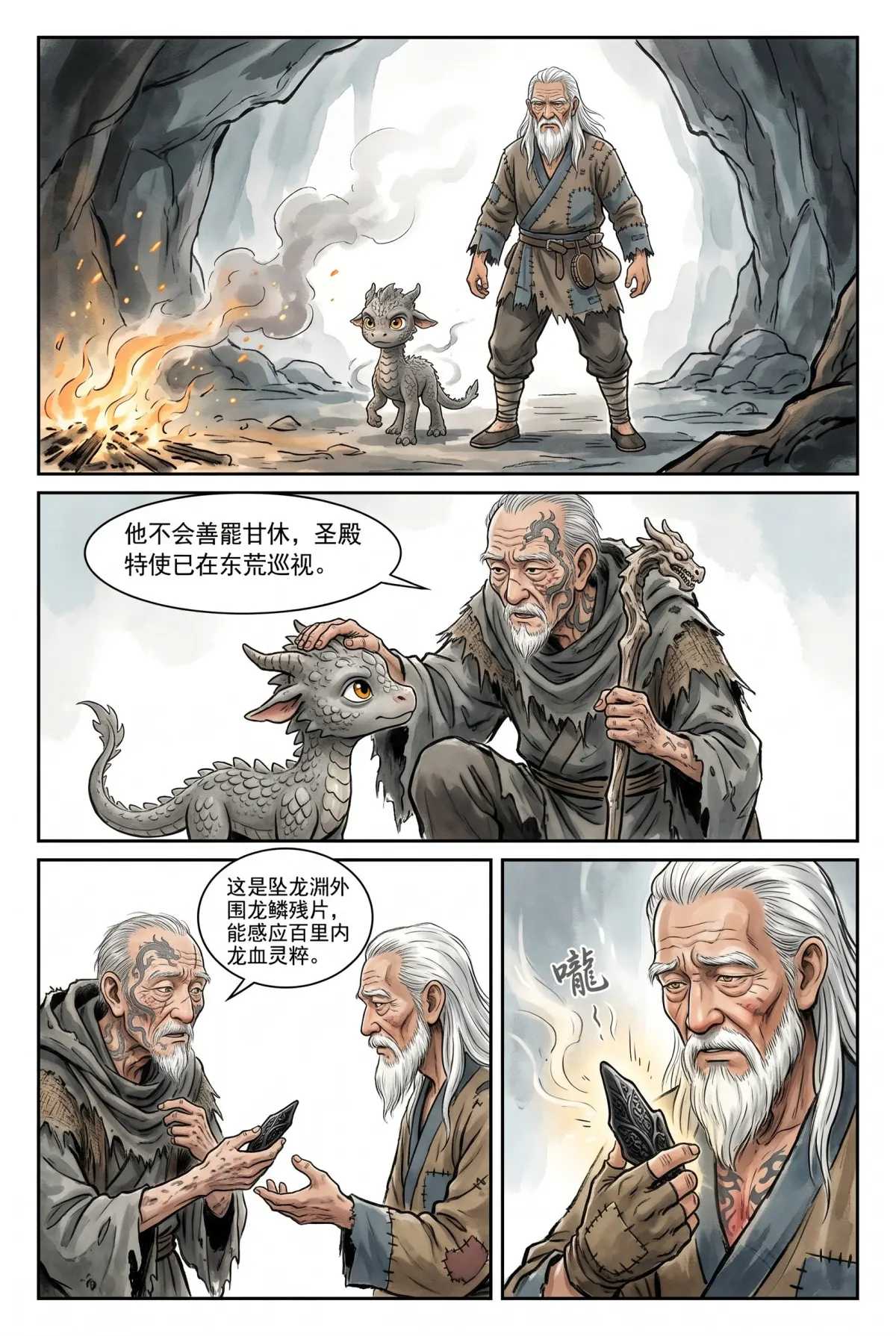 暮年化龍決 第 4 集　暮年化龍決 - 守窟人的低語 第 19 頁