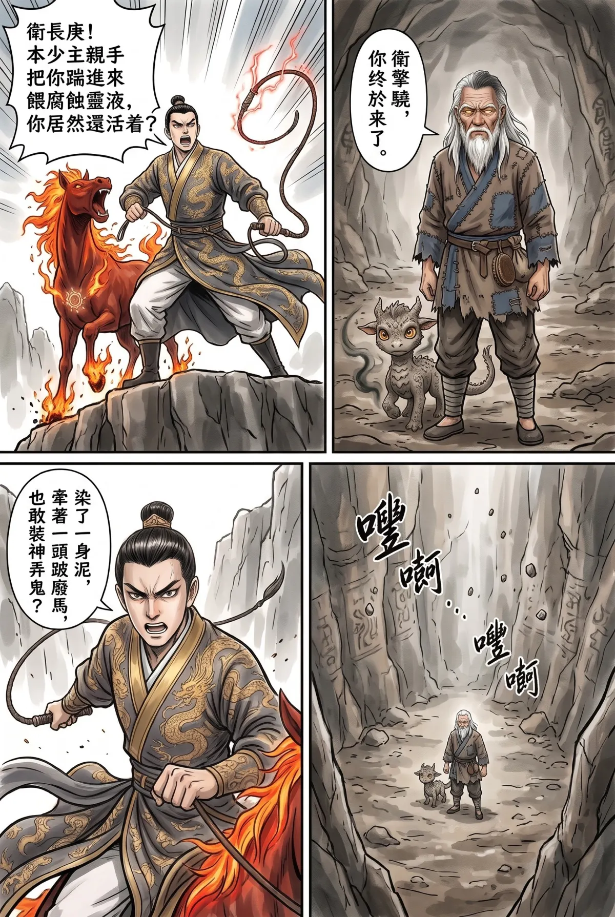 暮年化龍決 第 4 集　暮年化龍決 - 守窟人的低語 第 4 頁