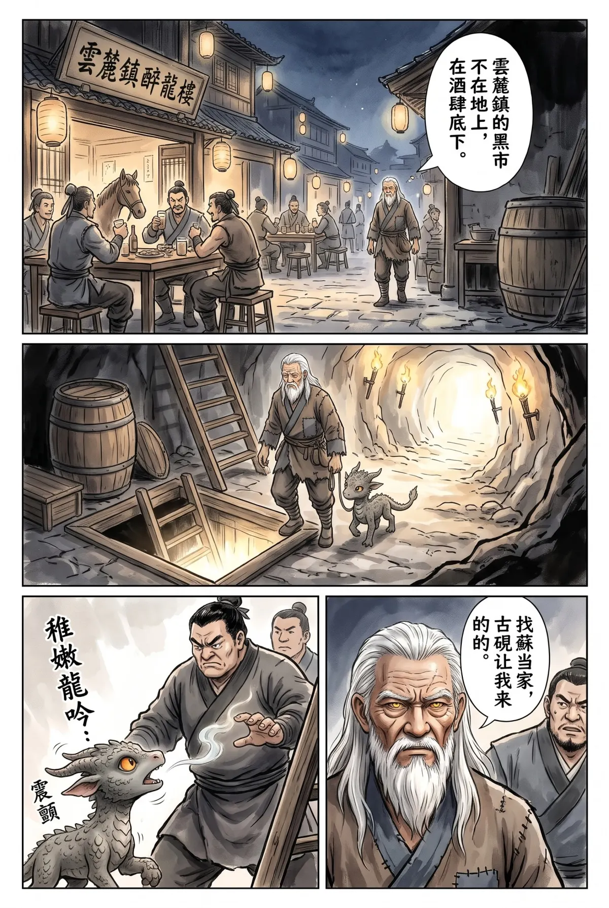 暮年化龍決 第 5 集　暮年化龍決 - 黑市女商 第 8 頁
