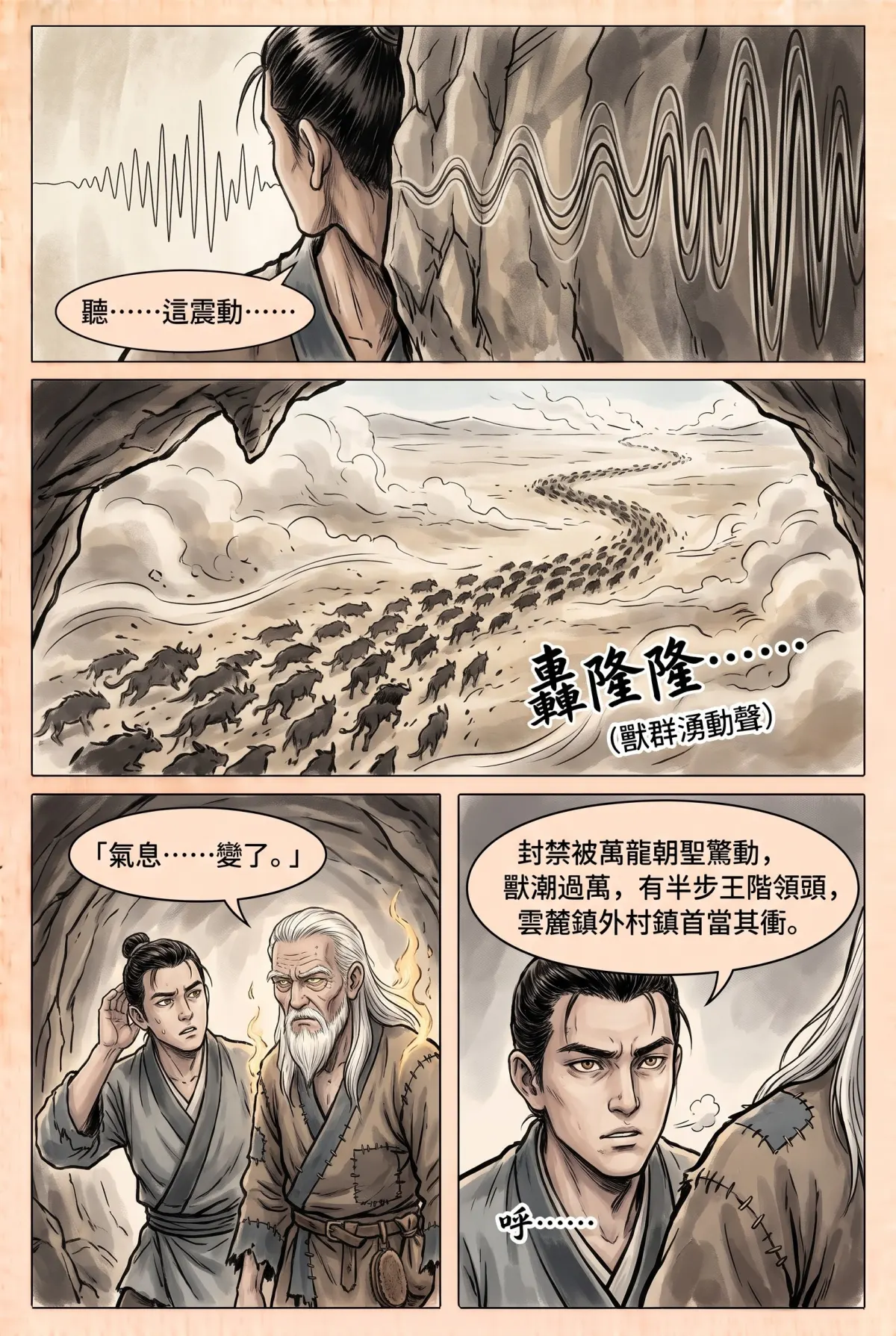 暮年化龍決 第 9 集　暮年化龍決 - 東荒獸潮 第 8 頁