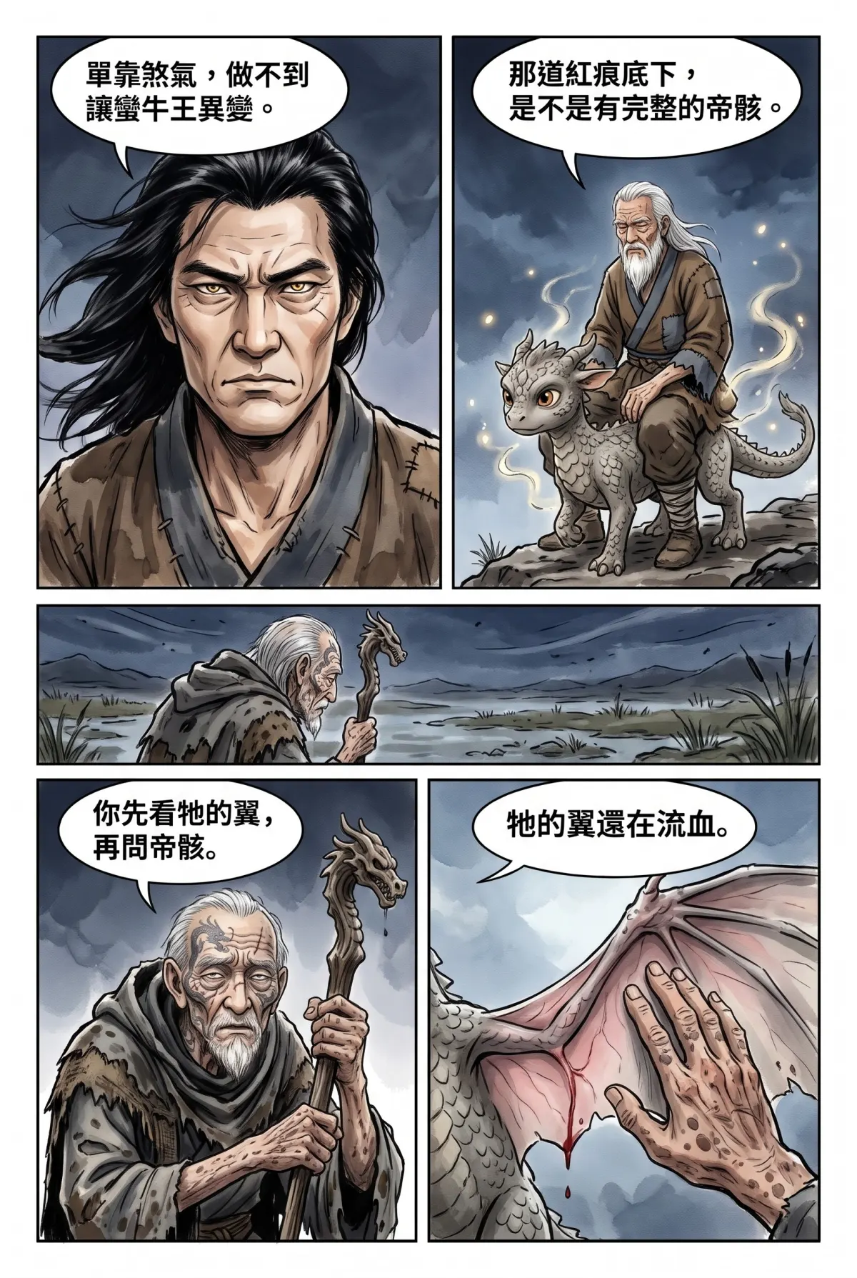 暮年化龍決 第 10 集　暮年化龍決 - 龍語殘碑 第 6 頁