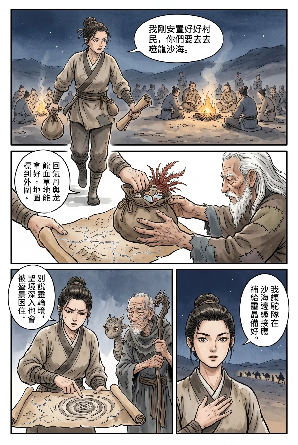 暮年化龍決 第 10 集　暮年化龍決 - 龍語殘碑 第 9 頁