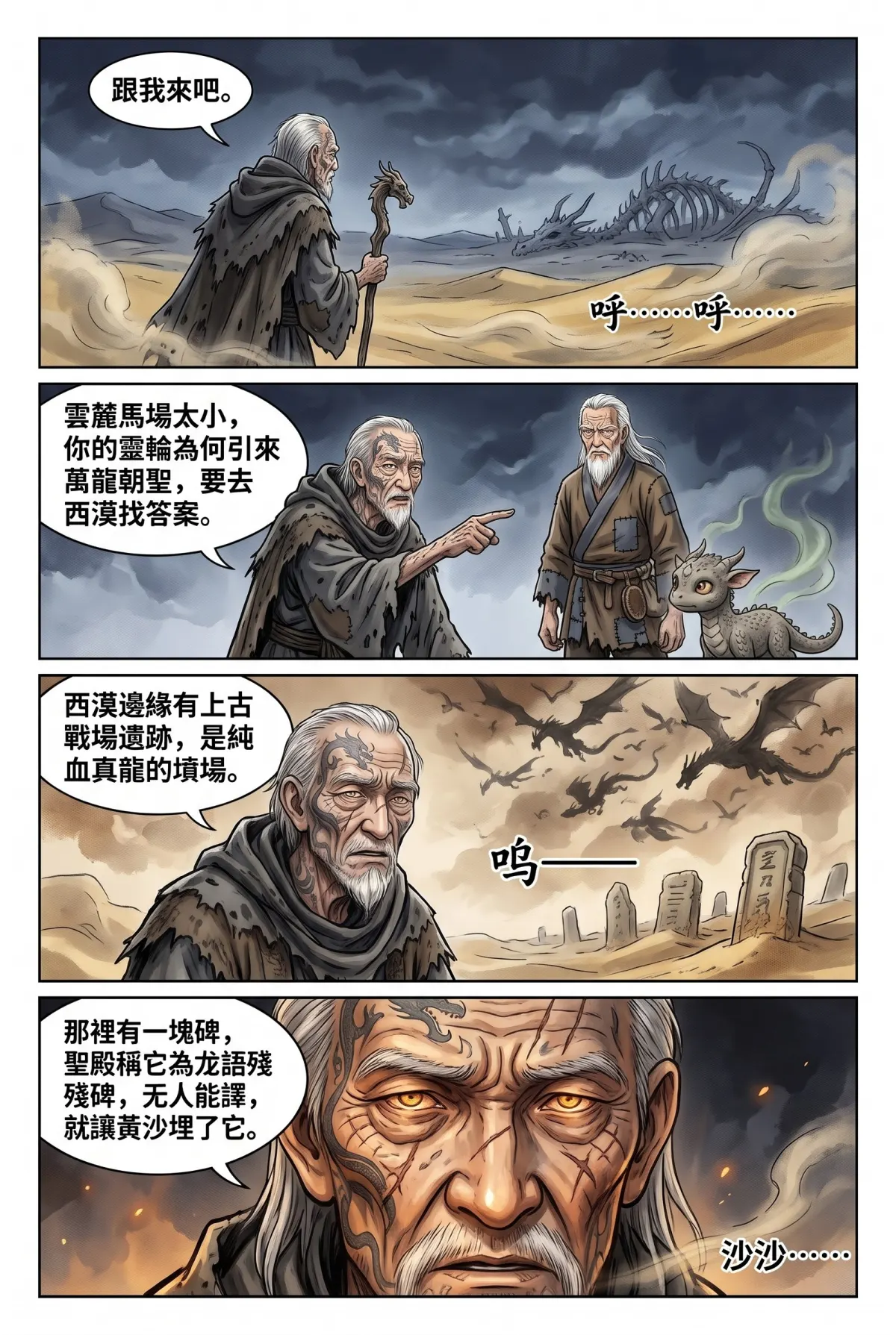 暮年化龍決 第 10 集　暮年化龍決 - 龍語殘碑 第 8 頁