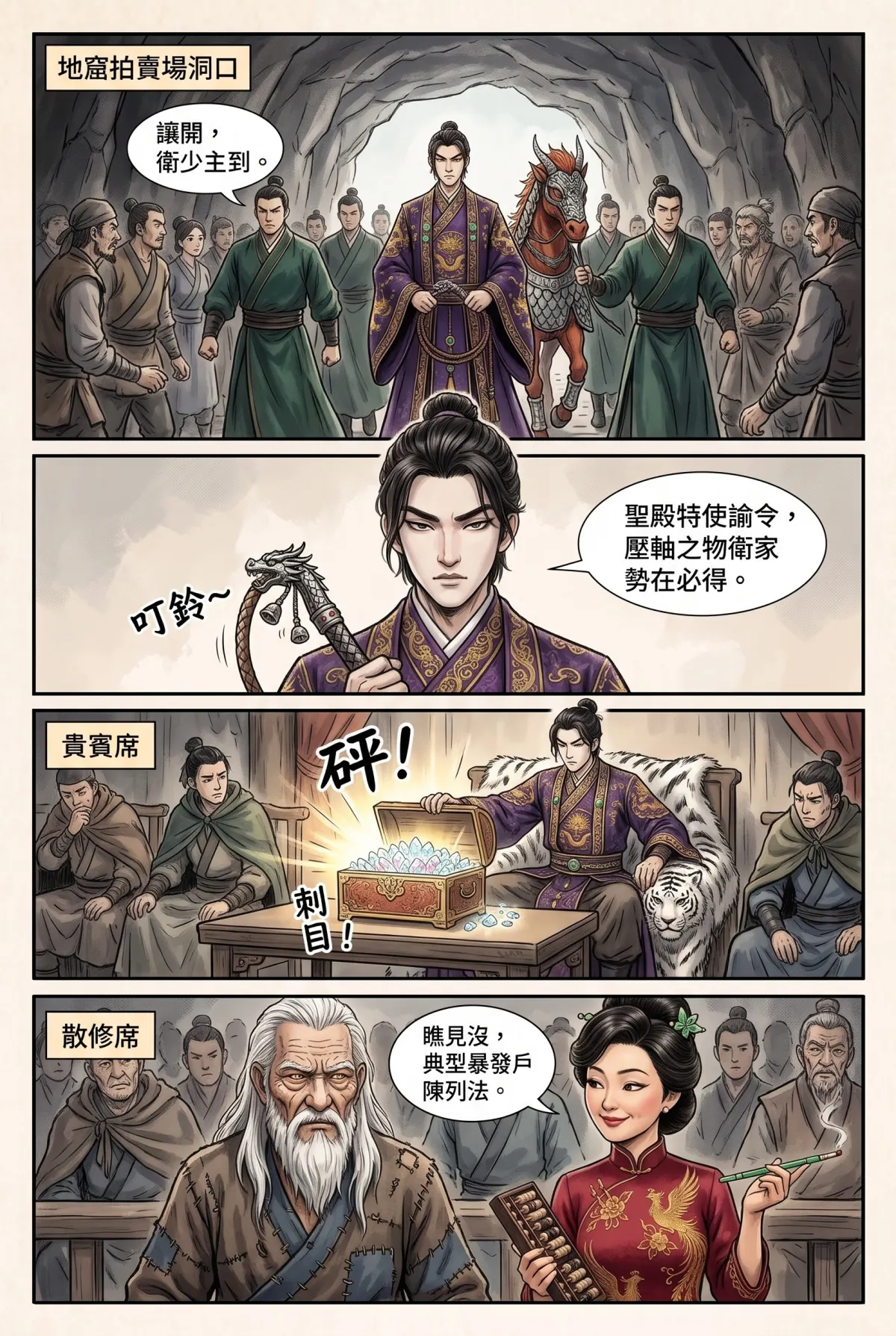 暮年化龍決 第 11 集　暮年化龍決 - 競價龍血晶 第 14 頁