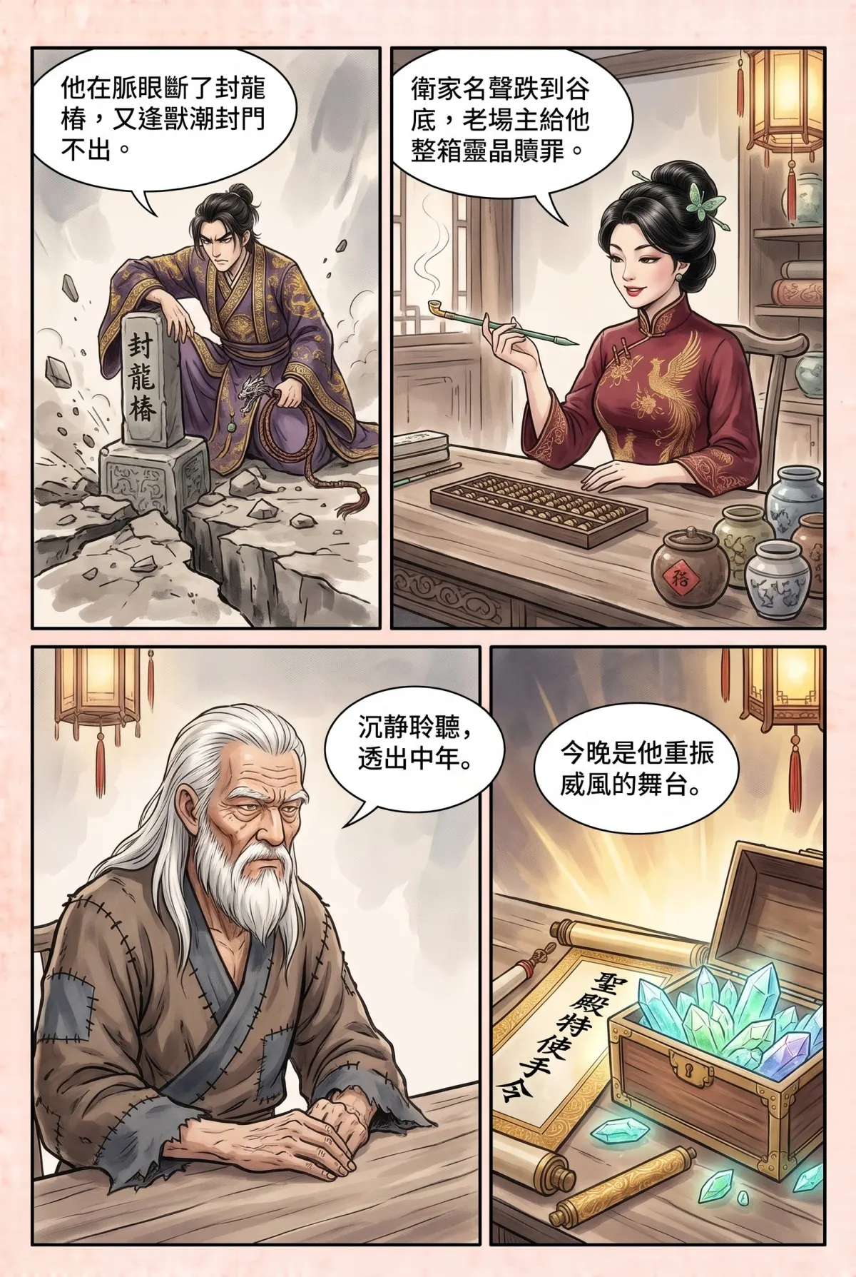 暮年化龍決 第 11 集　暮年化龍決 - 競價龍血晶 第 9 頁