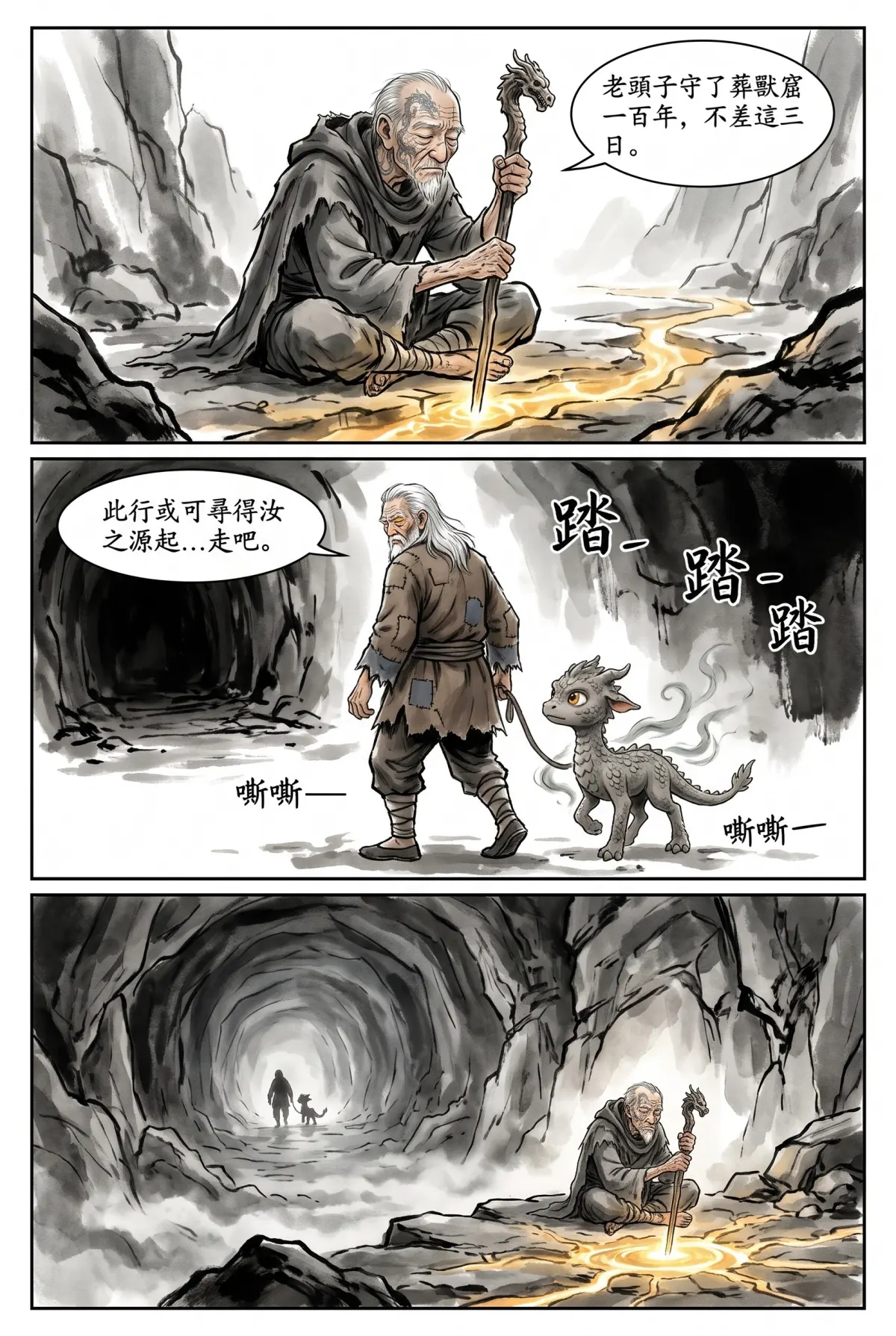 暮年化龍決 第 13 集　暮年化龍決 - 墜龍淵初探 第 7 頁