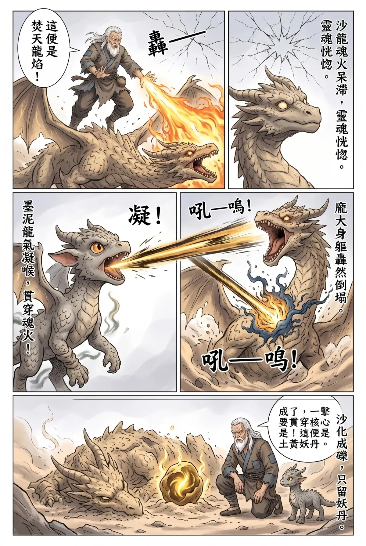 暮年化龍決 第 13 集　暮年化龍決 - 墜龍淵初探 第 17 頁