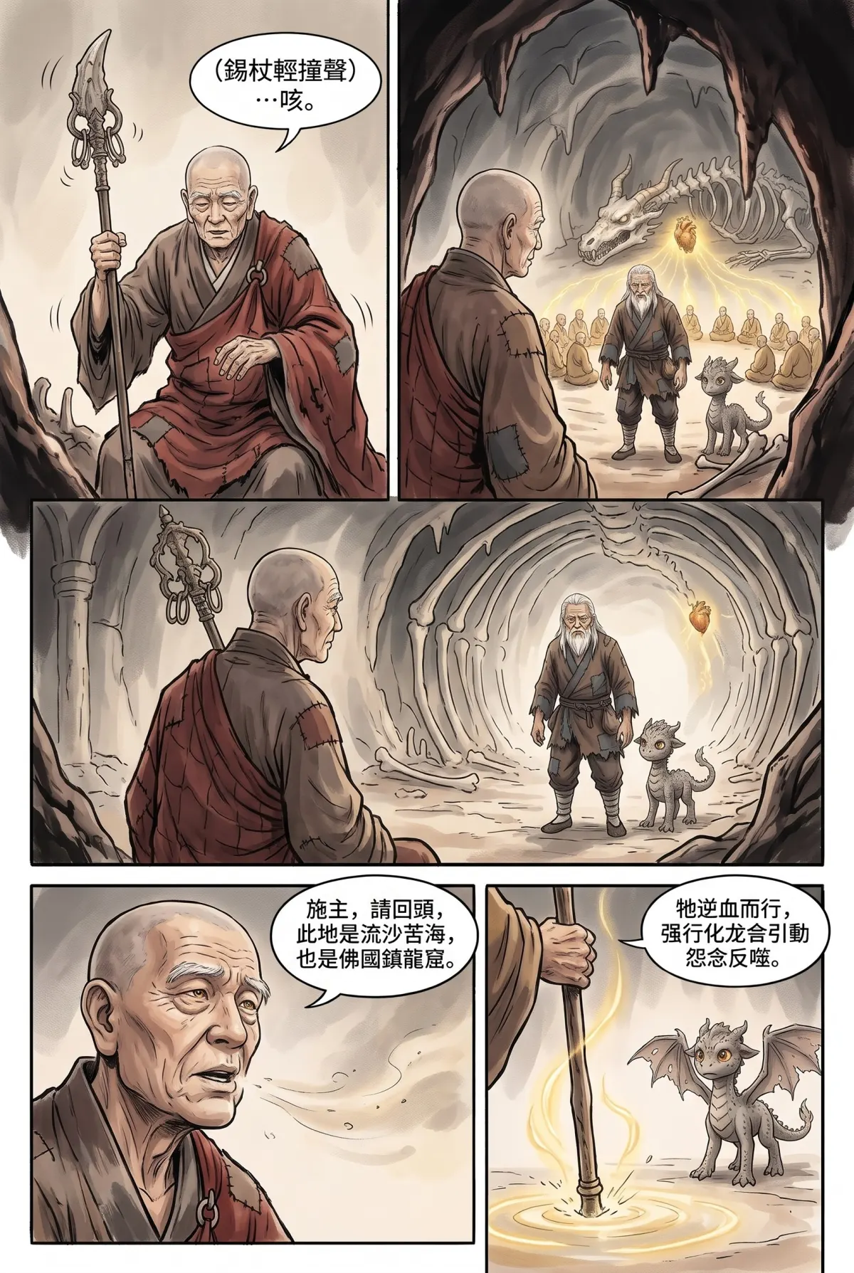 暮年化龍決 第 14 集　暮年化龍決 - 流沙佛國劫 第 4 頁