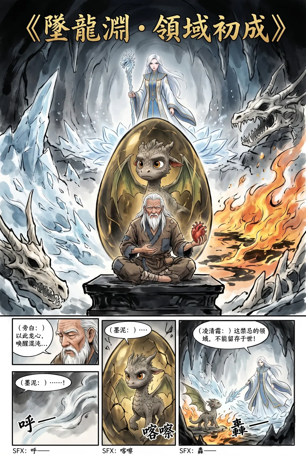 暮年化龍決 第 16 集　暮年化龍決 - 聖境壁壘 第 1 頁