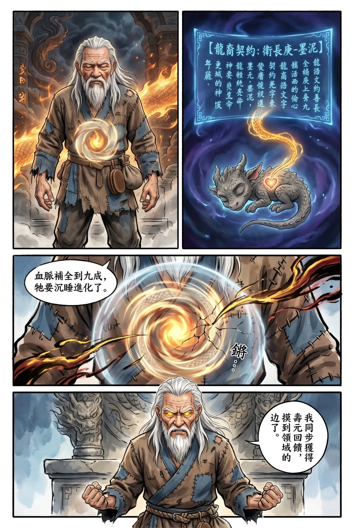 暮年化龍決 第 16 集　暮年化龍決 - 聖境壁壘 第 4 頁