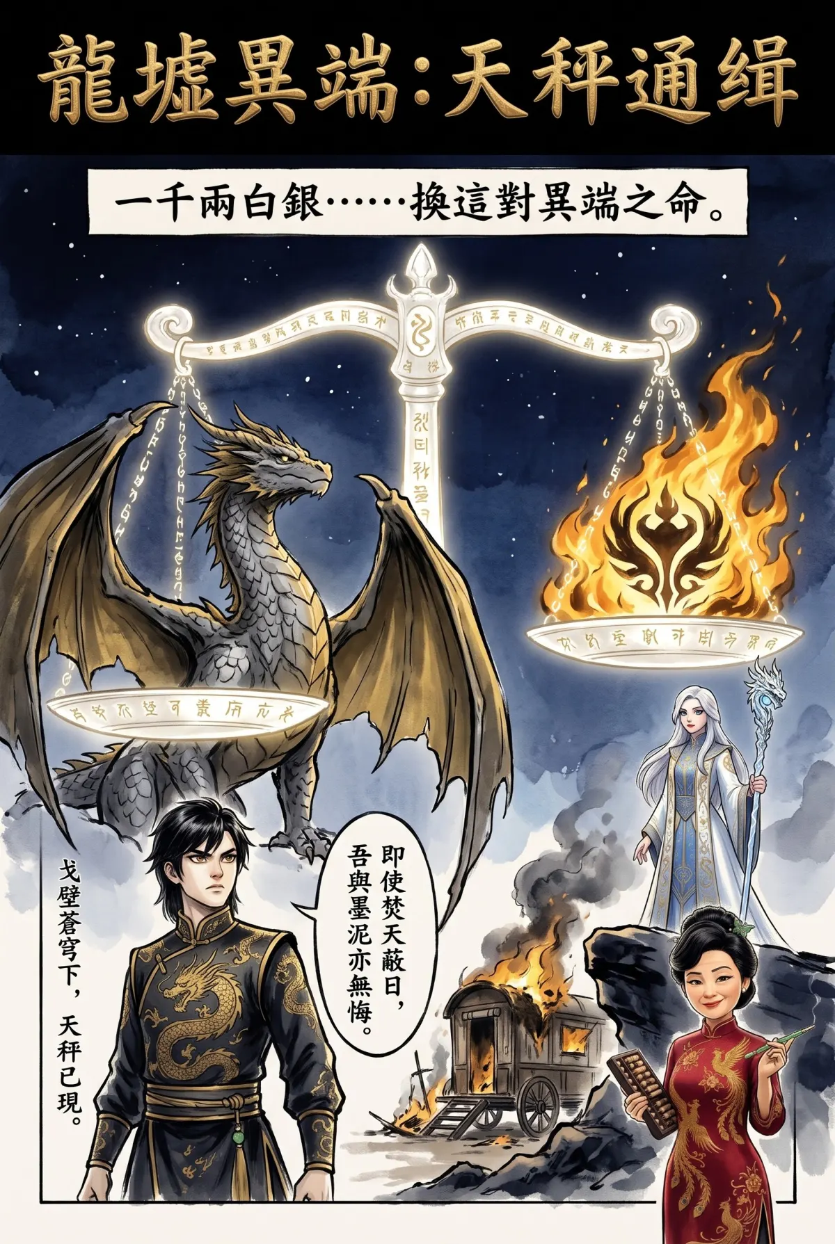暮年化龍決 第 23 集　暮年化龍決 - 聖殿通緝 第 1 頁