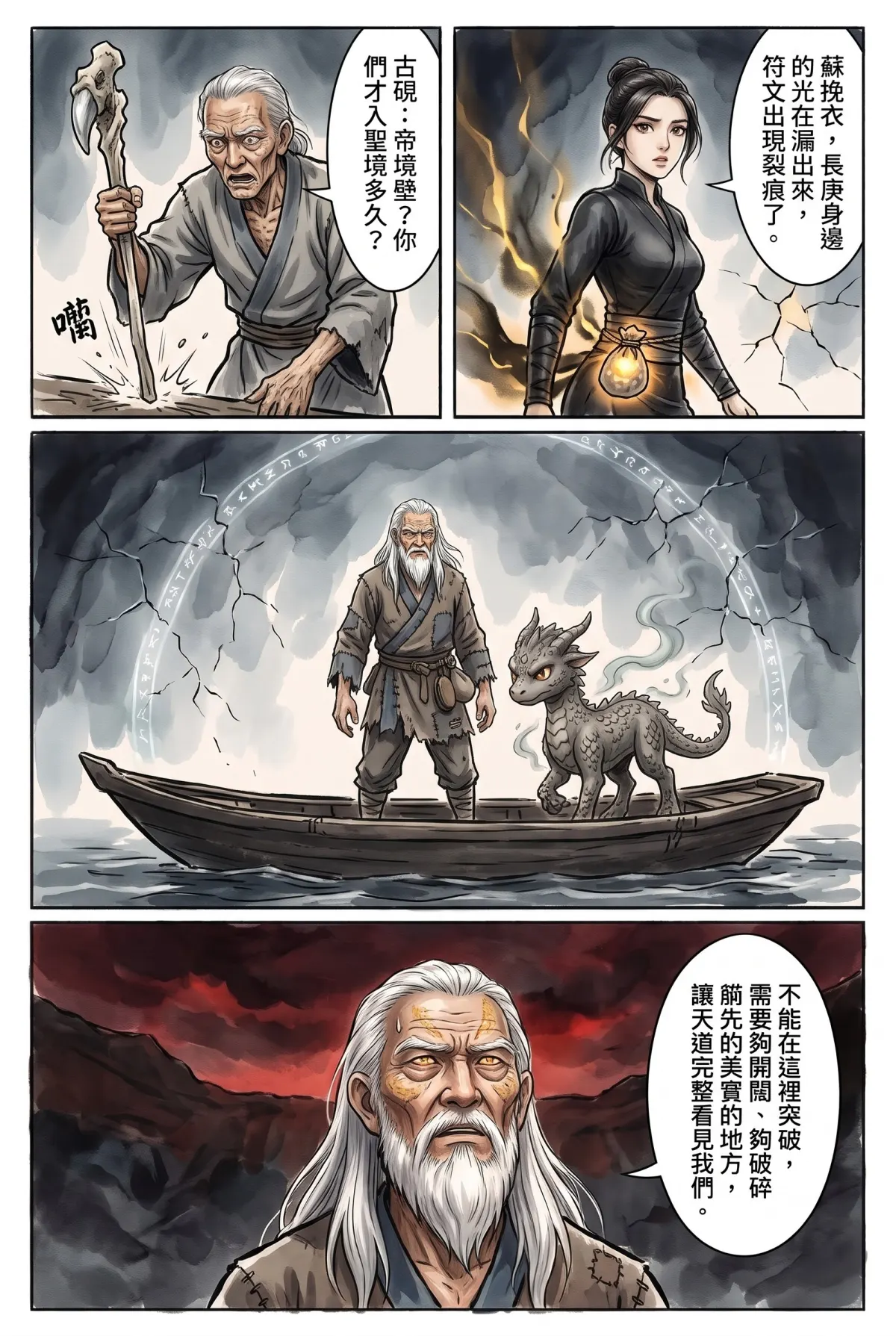暮年化龍決 第 25 集　暮年化龍決 - 帝境雷劫 第 4 頁