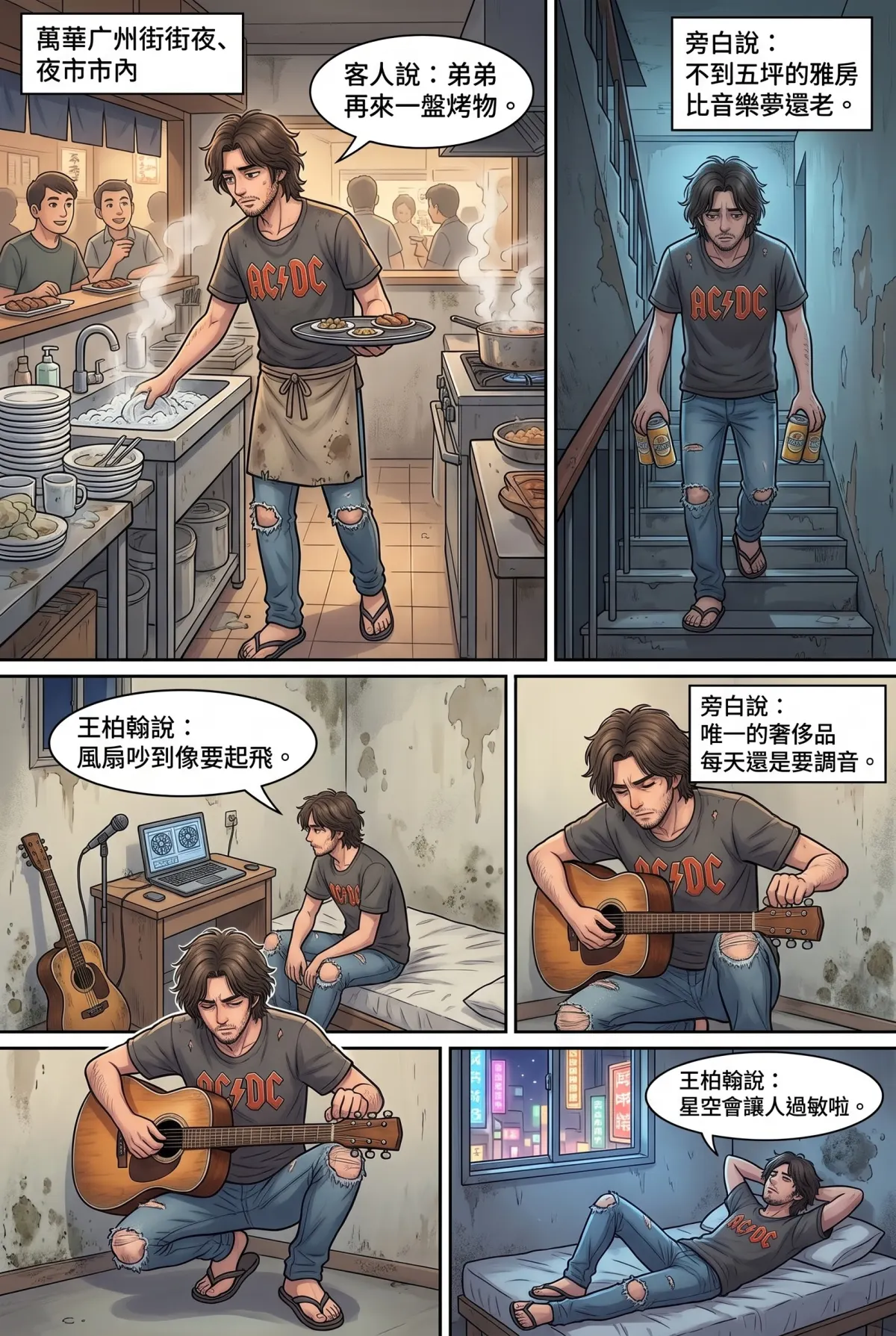 過氣主唱的神級編曲：老歌一響，前東家臉都綠了 第 1 集　過氣主唱的神級編曲：老歌一響，前東家臉都綠了 - 醉倒雅房的過氣主唱 第 5 頁