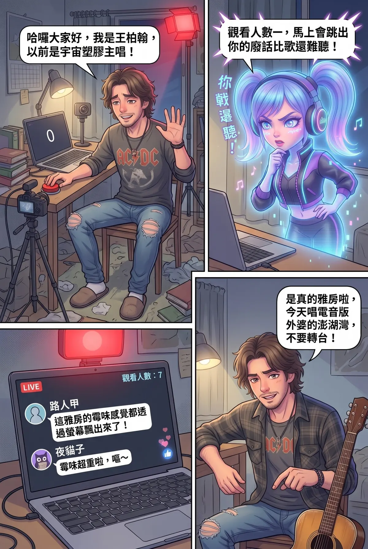 過氣主唱的神級編曲：老歌一響，前東家臉都綠了 第 2 集　過氣主唱的神級編曲：老歌一響，前東家臉都綠了 - 《外婆的澎湖灣》電音大變身 第 10 頁