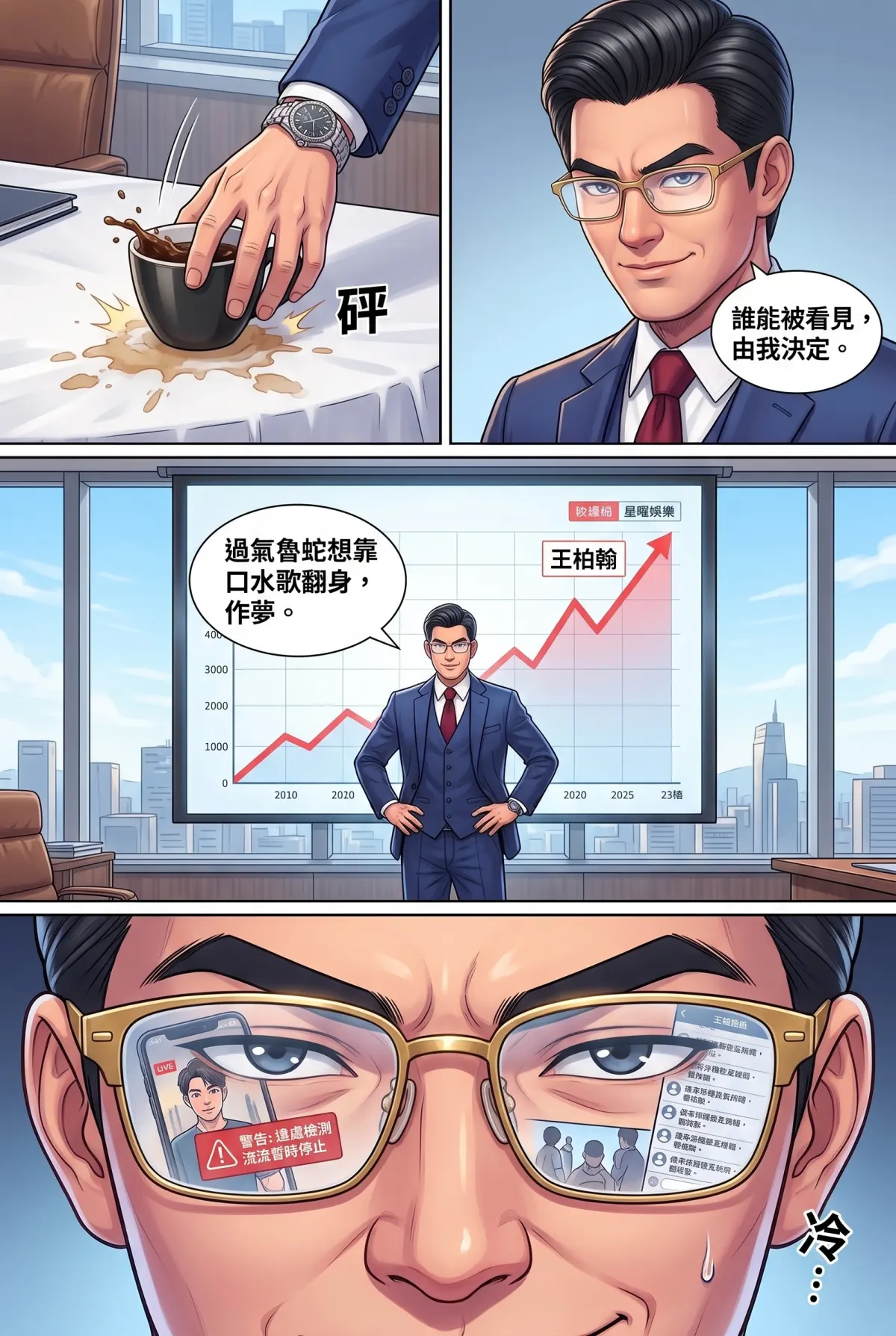 過氣主唱的神級編曲：老歌一響，前東家臉都綠了 第 3 集　過氣主唱的神級編曲：老歌一響，前東家臉都綠了 - 演算法海嘯與星曜的凝視 第 14 頁
