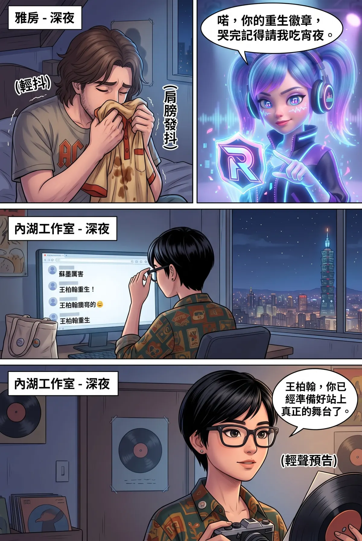 過氣主唱的神級編曲：老歌一響，前東家臉都綠了 第 4 集　過氣主唱的神級編曲：老歌一響，前東家臉都綠了 - 爵士版《月亮代表我的心》封神 第 17 頁