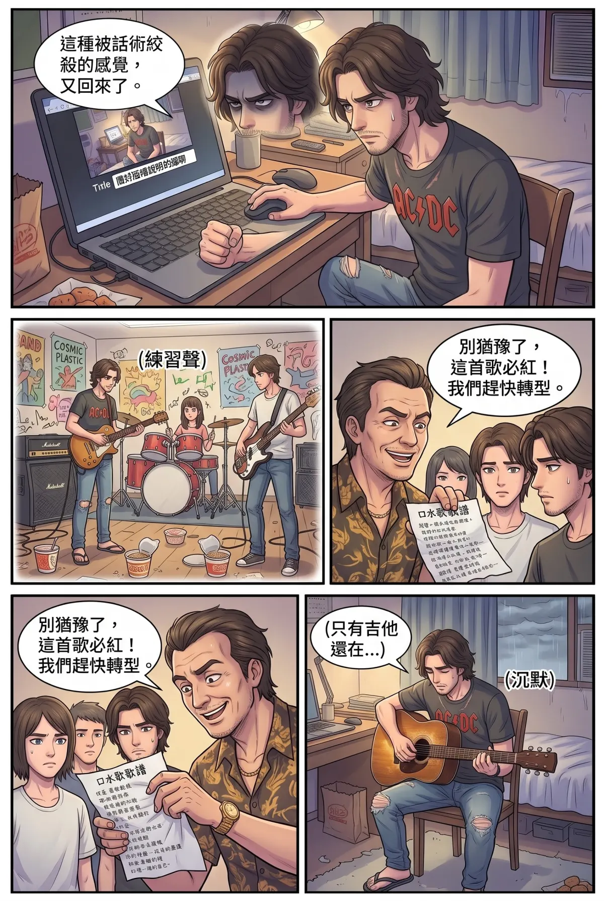 過氣主唱的神級編曲：老歌一響，前東家臉都綠了 第 6 集　過氣主唱的神級編曲：老歌一響，前東家臉都綠了 - 星曜的版權大刀 第 9 頁