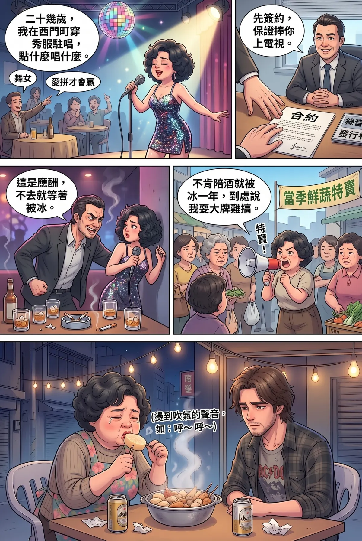 過氣主唱的神級編曲：老歌一響，前東家臉都綠了 第 7 集　過氣主唱的神級編曲：老歌一響，前東家臉都綠了 - 限流地獄與深夜食堂 第 12 頁