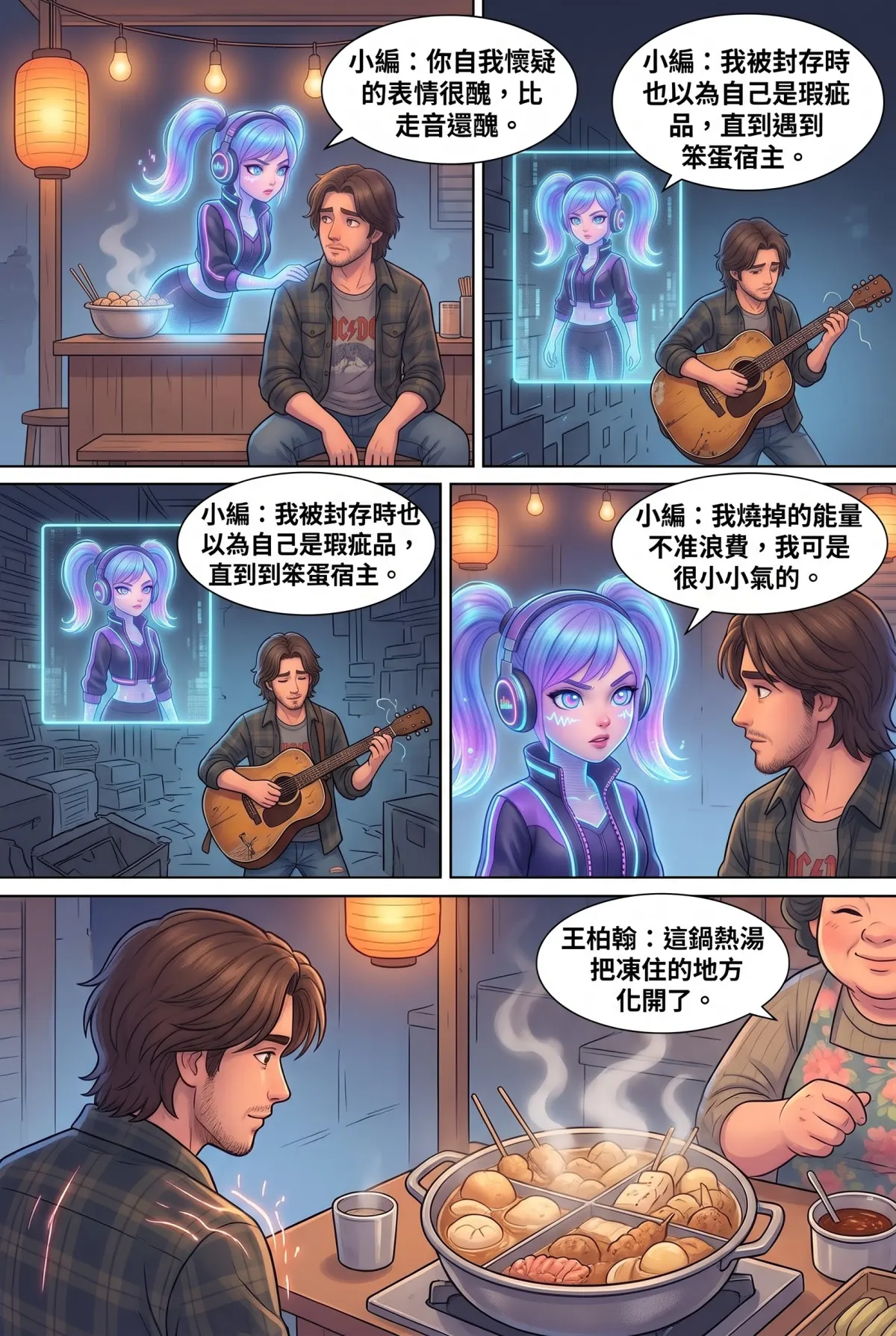 過氣主唱的神級編曲：老歌一響，前東家臉都綠了 第 7 集　過氣主唱的神級編曲：老歌一響，前東家臉都綠了 - 限流地獄與深夜食堂 第 16 頁