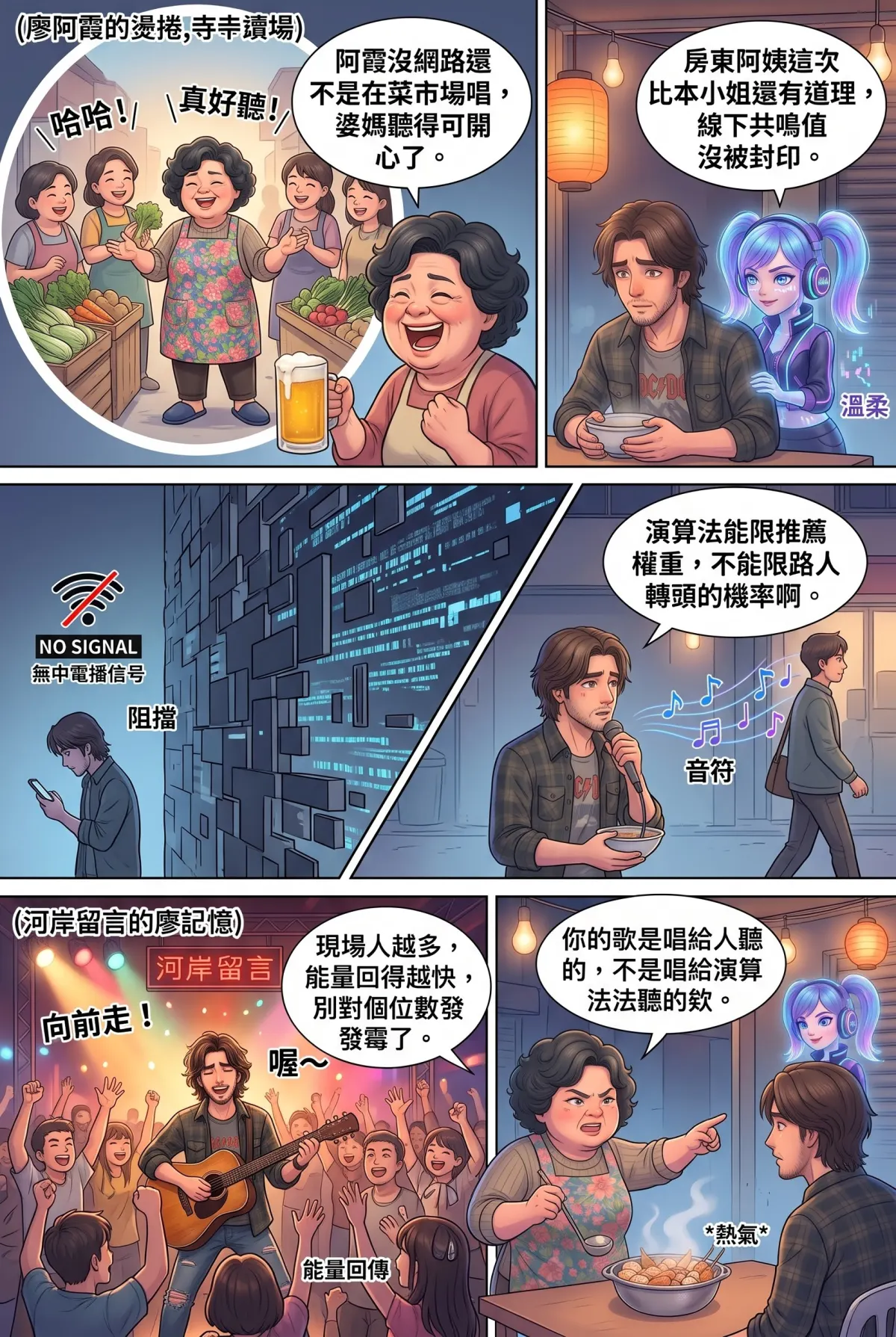 過氣主唱的神級編曲：老歌一響，前東家臉都綠了 第 7 集　過氣主唱的神級編曲：老歌一響，前東家臉都綠了 - 限流地獄與深夜食堂 第 15 頁