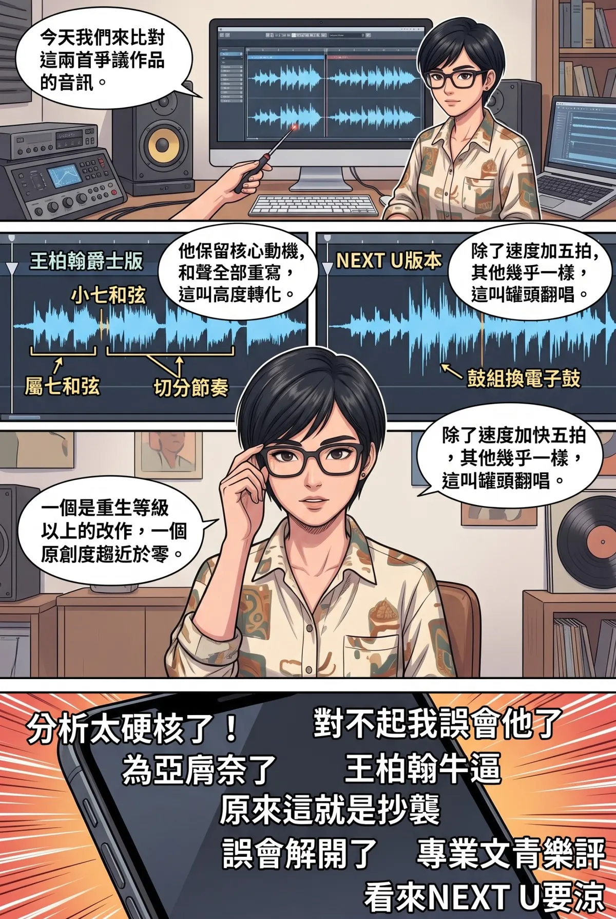 過氣主唱的神級編曲：老歌一響，前東家臉都綠了 第 8 集　過氣主唱的神級編曲：老歌一響，前東家臉都綠了 - 蘇墨的逆風解析 第 9 頁