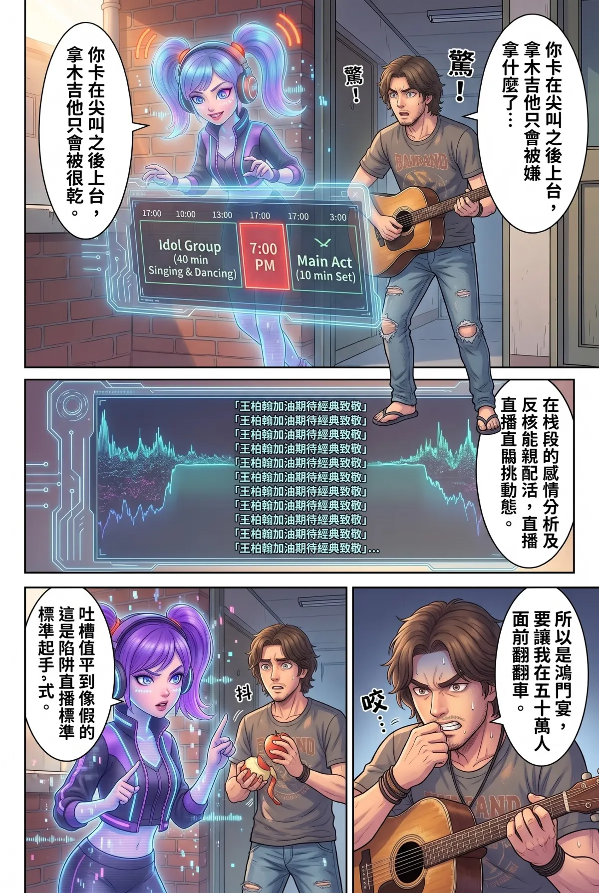 過氣主唱的神級編曲：老歌一響，前東家臉都綠了 第 9 集　過氣主唱的神級編曲：老歌一響，前東家臉都綠了 - 陷阱直播與台語戰歌 第 5 頁