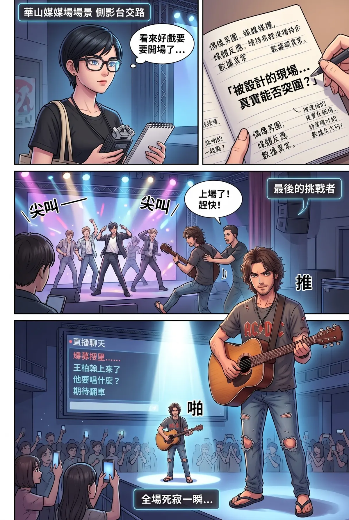 過氣主唱的神級編曲：老歌一響，前東家臉都綠了 第 9 集　過氣主唱的神級編曲：老歌一響，前東家臉都綠了 - 陷阱直播與台語戰歌 第 11 頁