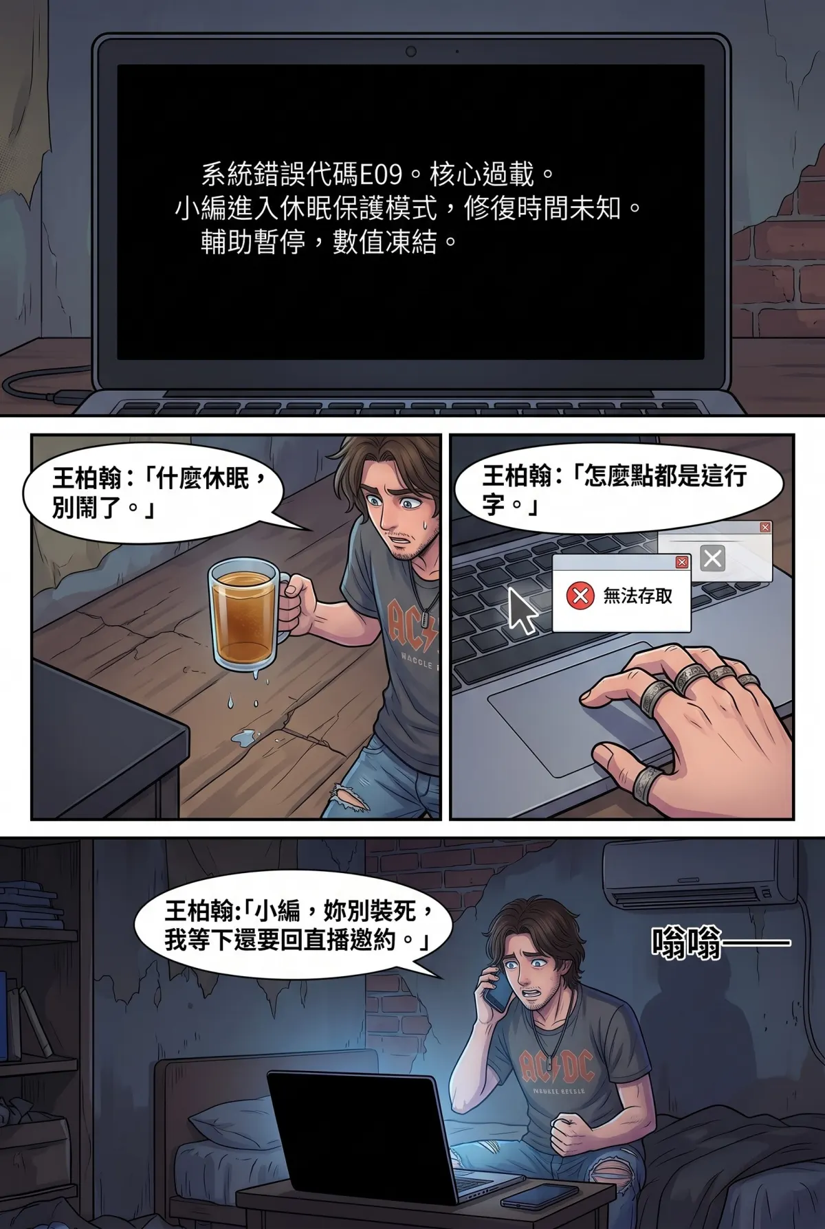 過氣主唱的神級編曲：老歌一響，前東家臉都綠了 第 11 集　過氣主唱的神級編曲：老歌一響，前東家臉都綠了 - 當機的毒舌AI 第 7 頁