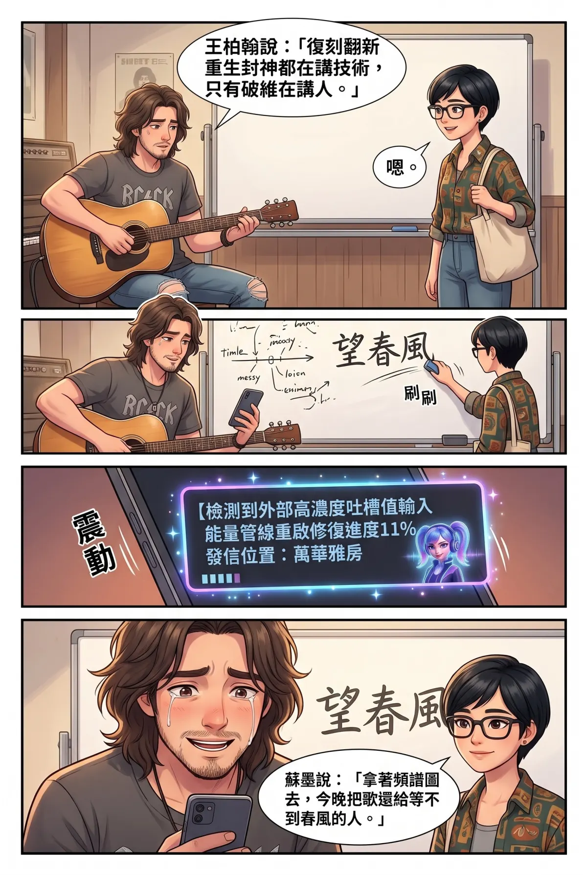 過氣主唱的神級編曲：老歌一響，前東家臉都綠了 第 12 集　過氣主唱的神級編曲：老歌一響，前東家臉都綠了 - 破維前的最後一堂課 第 15 頁