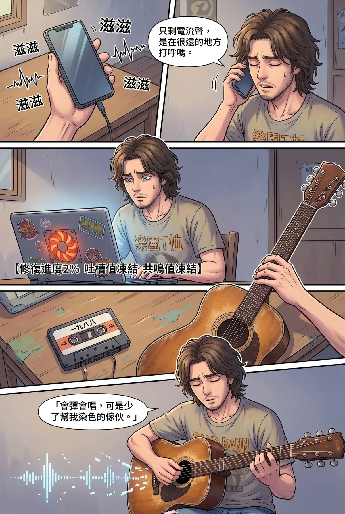過氣主唱的神級編曲：老歌一響，前東家臉都綠了 第 12 集　過氣主唱的神級編曲：老歌一響，前東家臉都綠了 - 破維前的最後一堂課 第 3 頁