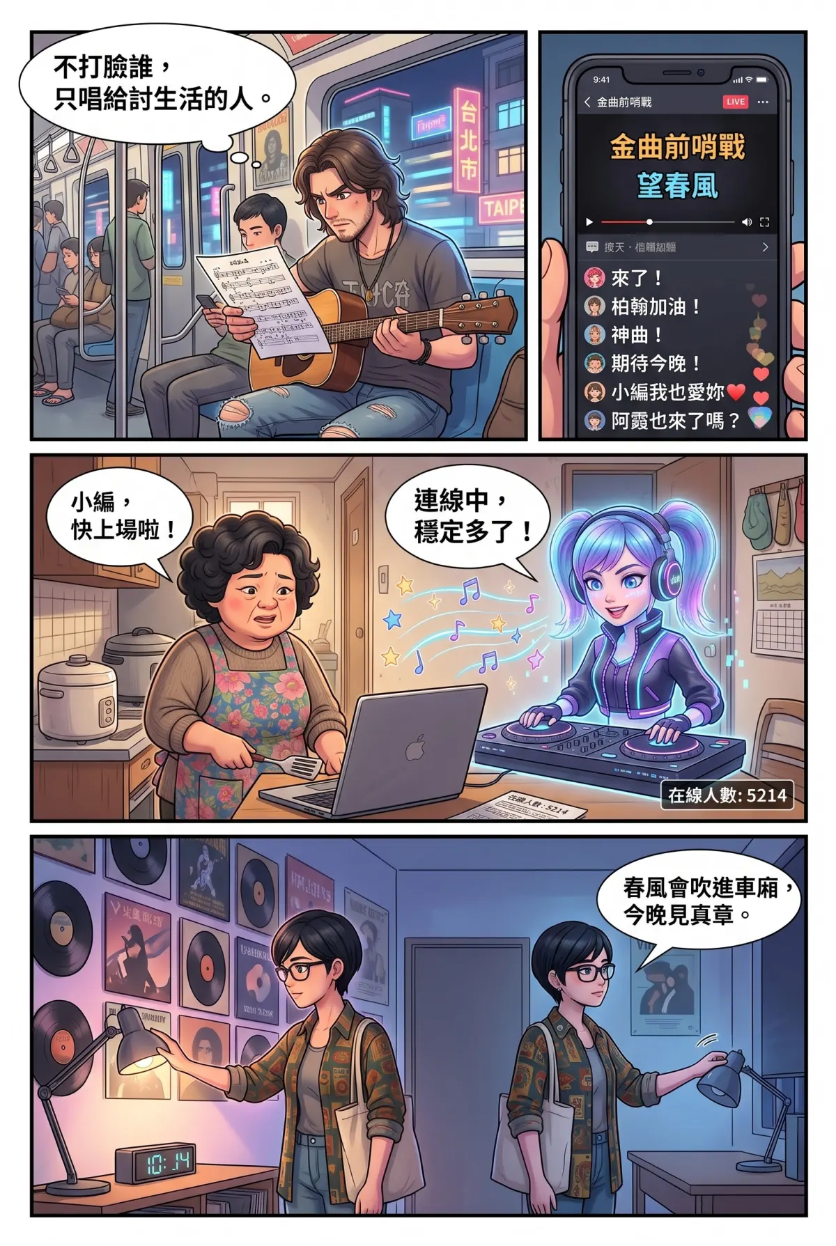 過氣主唱的神級編曲：老歌一響，前東家臉都綠了 第 12 集　過氣主唱的神級編曲：老歌一響，前東家臉都綠了 - 破維前的最後一堂課 第 17 頁