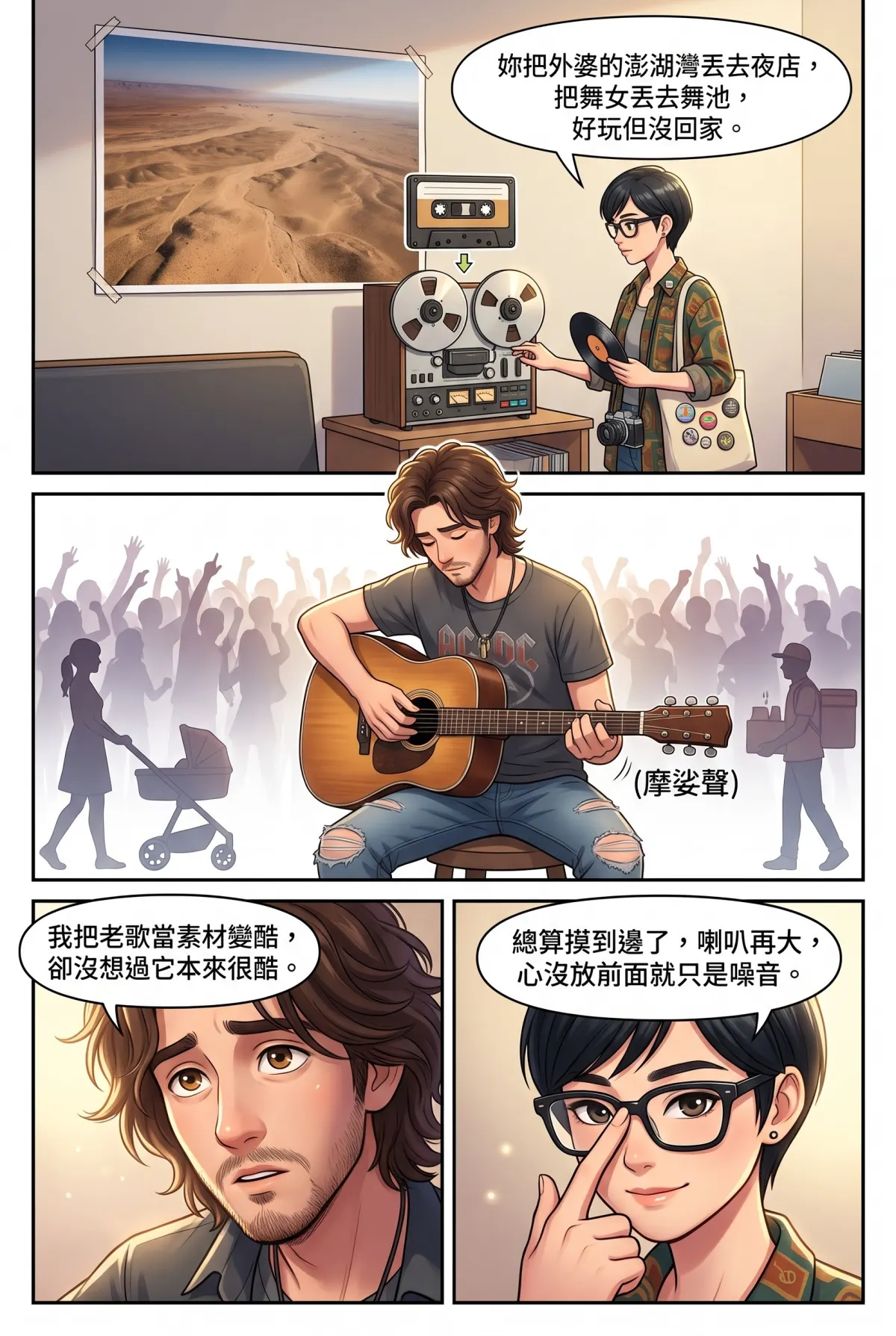 過氣主唱的神級編曲：老歌一響，前東家臉都綠了 第 12 集　過氣主唱的神級編曲：老歌一響，前東家臉都綠了 - 破維前的最後一堂課 第 9 頁