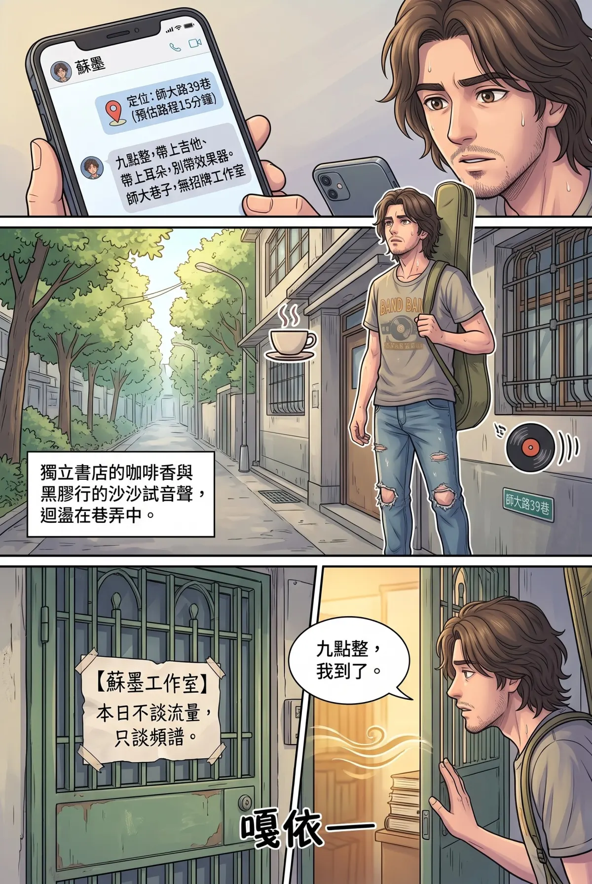 過氣主唱的神級編曲：老歌一響，前東家臉都綠了 第 12 集　過氣主唱的神級編曲：老歌一響，前東家臉都綠了 - 破維前的最後一堂課 第 5 頁